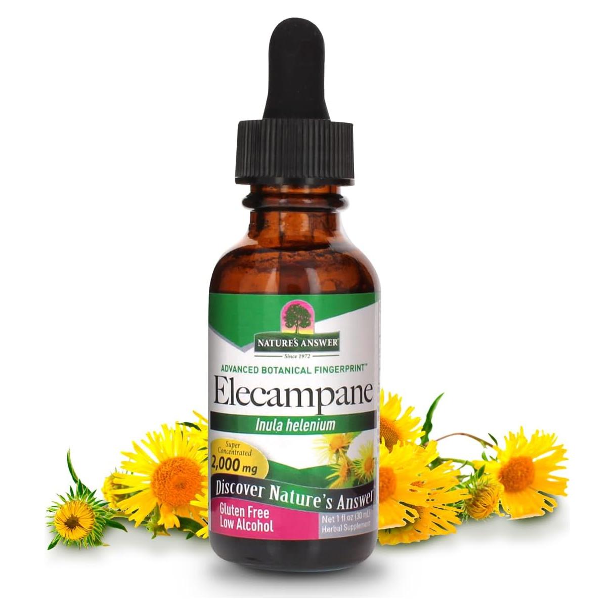 Raíz de Elecampane Nature's Answer 30 ml - Extracto Herbal