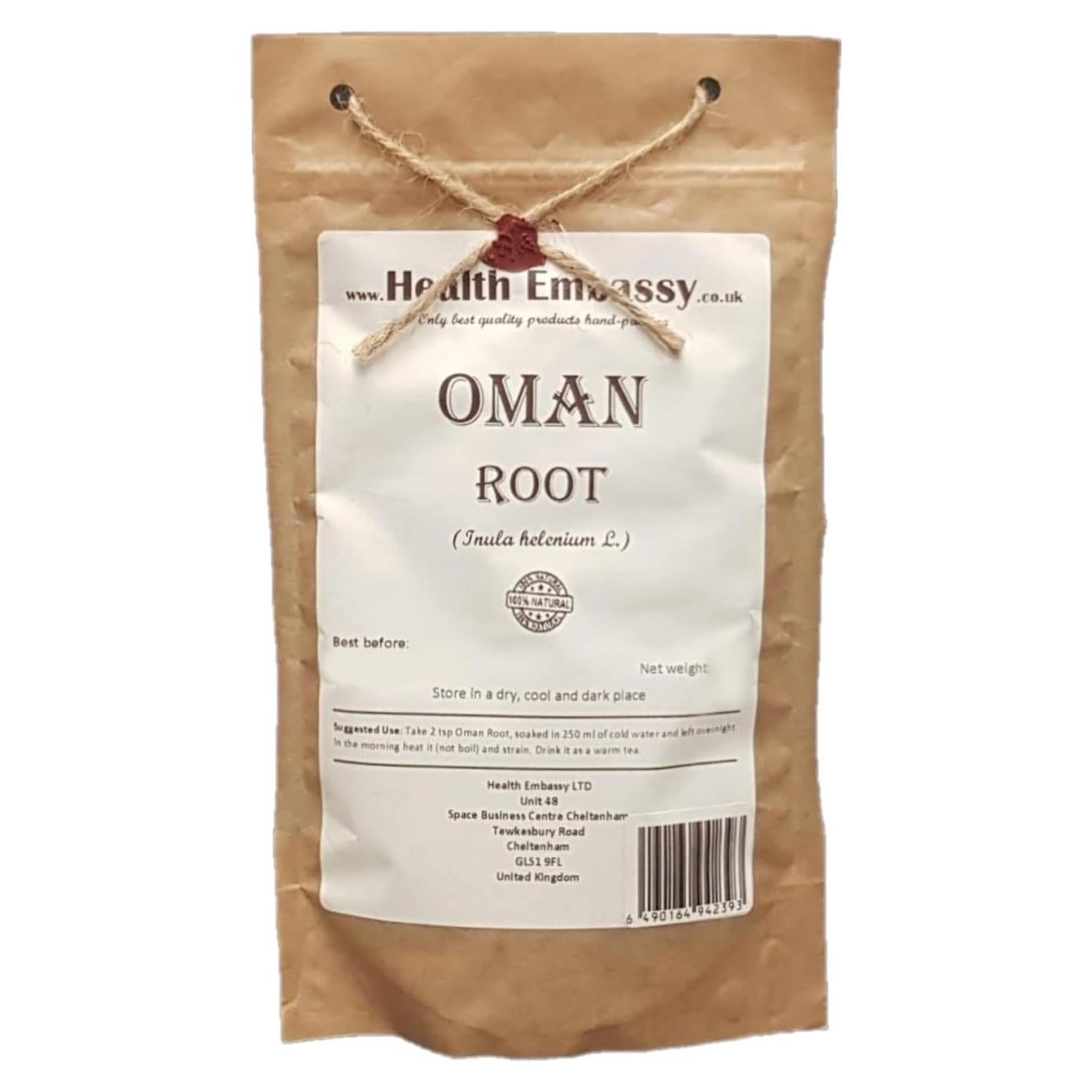 Té Herbal Oman Raíz Inula Helenium 100g - Libre de OGM