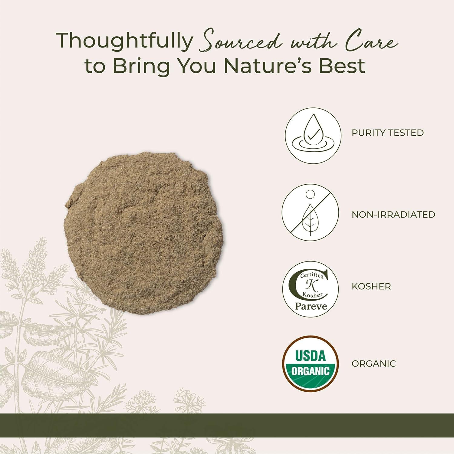 Polvo de Flor de Yarrow Orgánico Starwest Botanicals 113 g