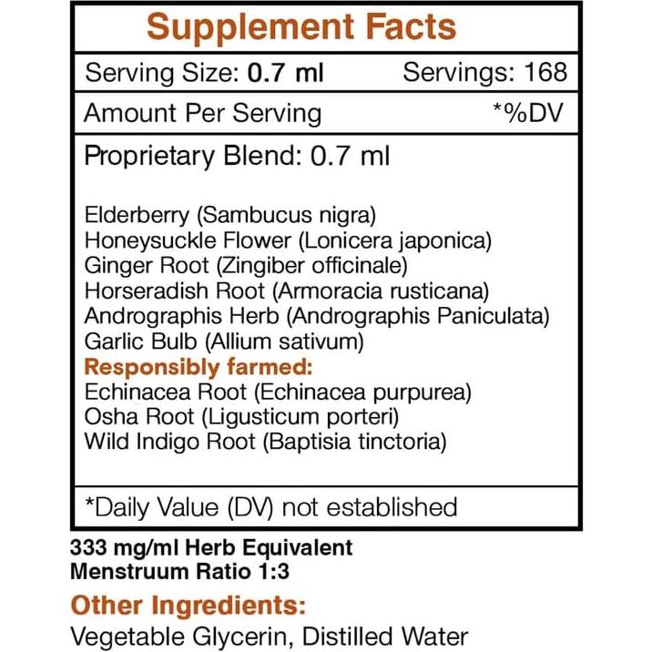 Extracto Inmunológico Sin Alcohol Secretos de la Tribu 118.3 ml