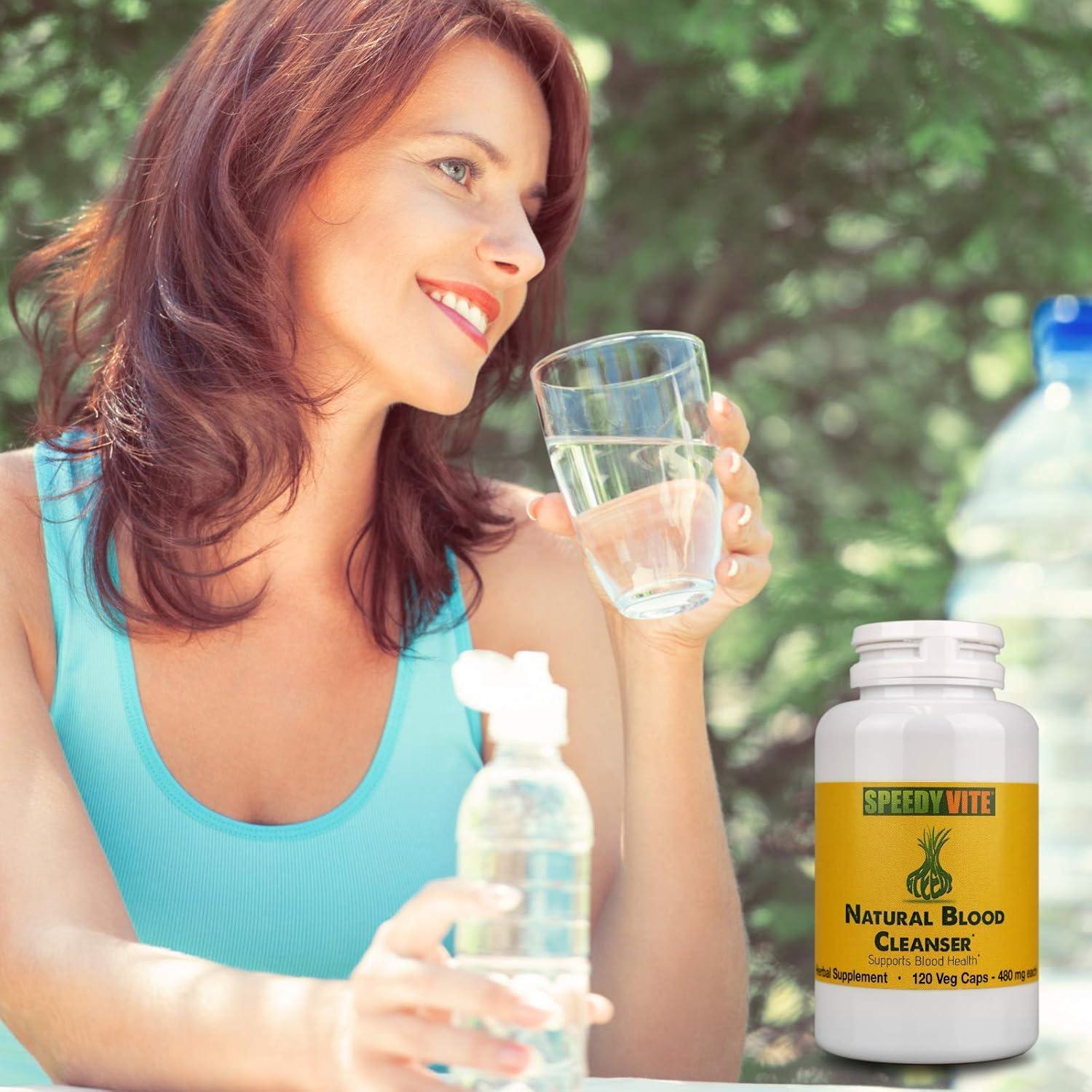 Cápsulas Limpiadoras de Sangre Orgánicas SpeedyVite 120 Unidades