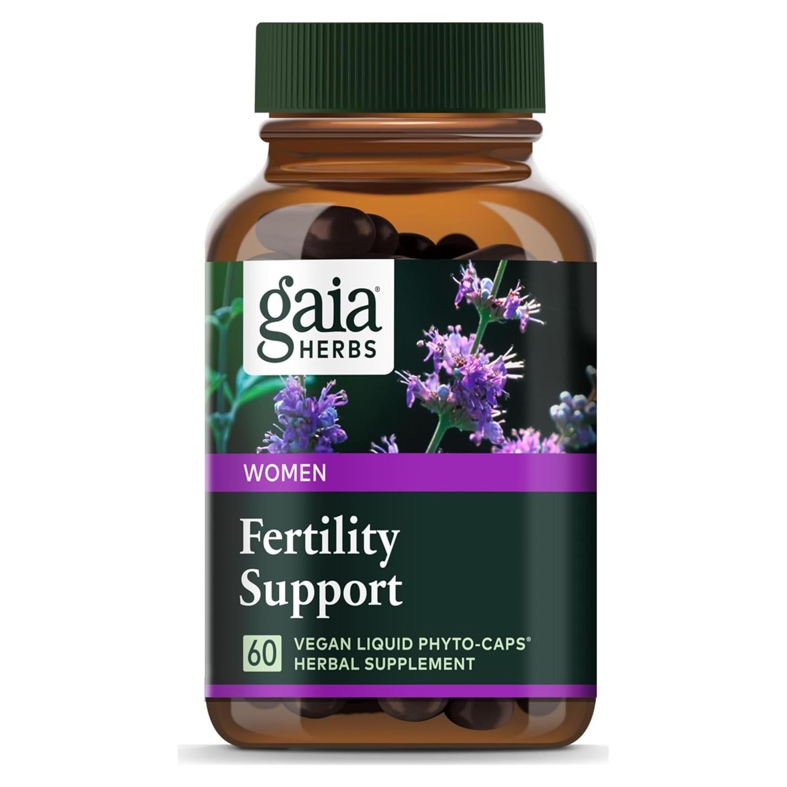 Suplemento de Fertilidad Gaia Herbs - 60 Cápsulas Veganas