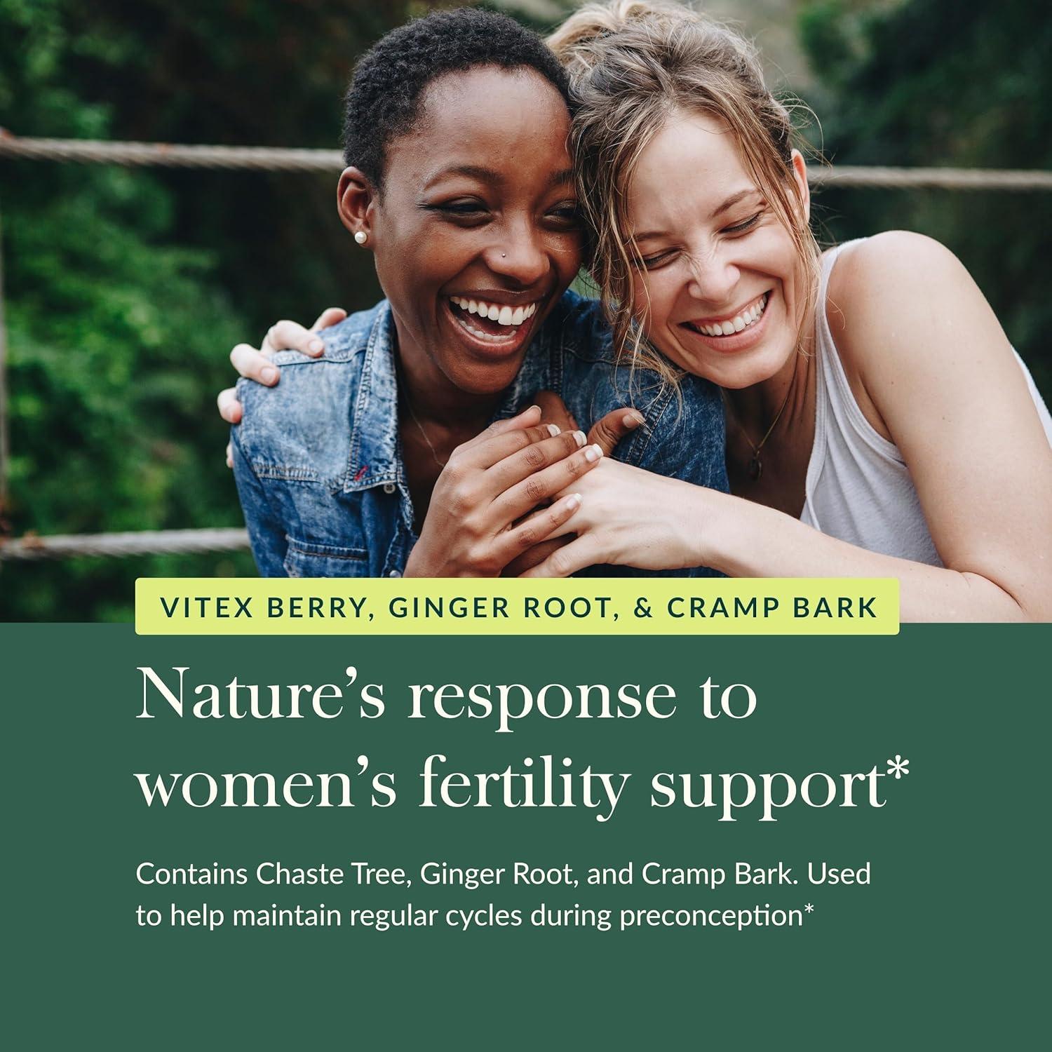 Suplemento de Fertilidad Gaia Herbs - 60 Cápsulas Veganas