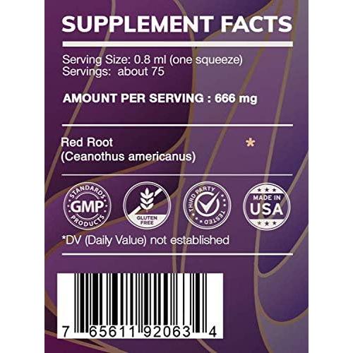 Extracto de Raíz Roja HerbEra 59 ml - Sin Alcohol 100% Natural