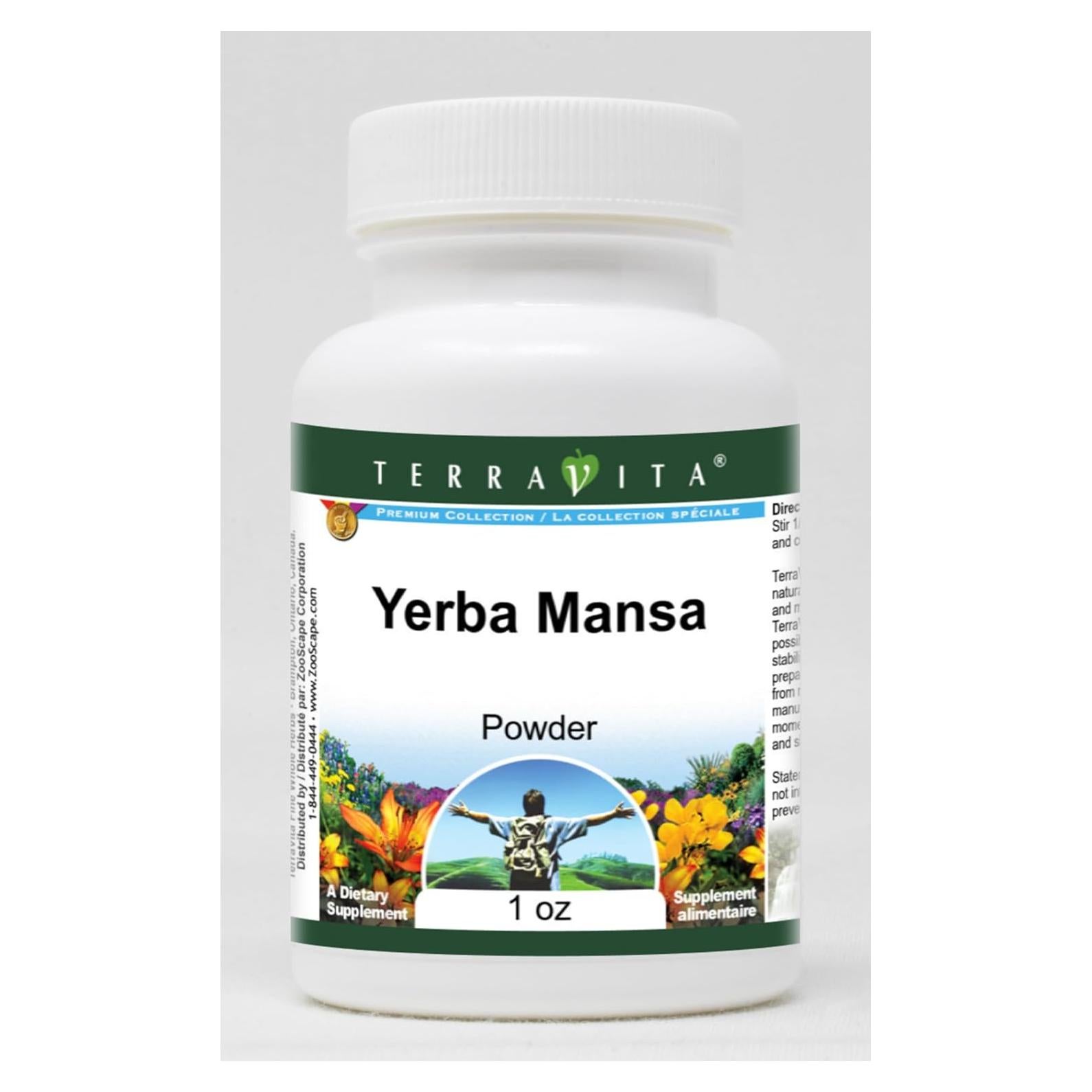 Polvo de Yerba Mansa TerraVita 28.35 g Sin Rellenos