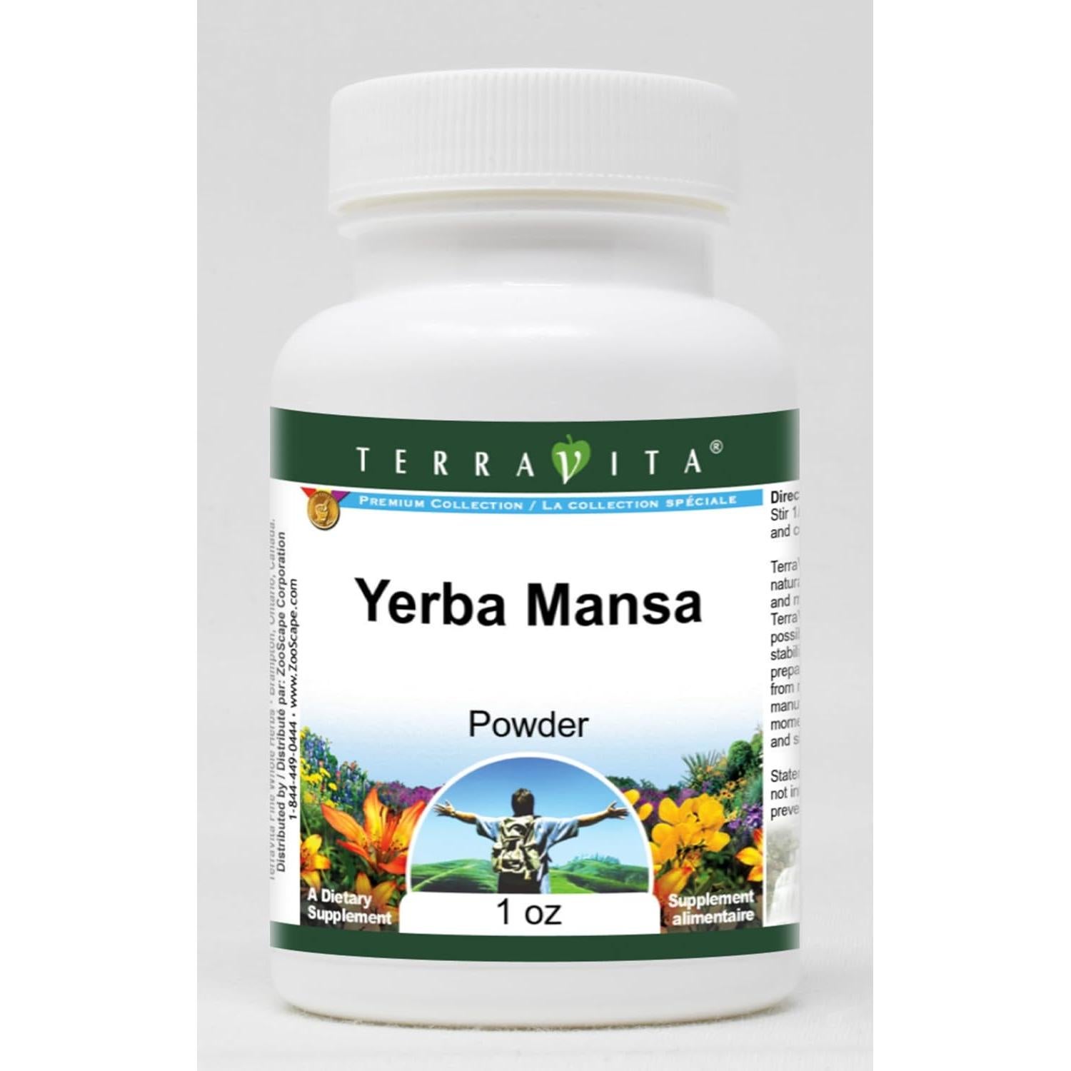 Polvo de Yerba Mansa TerraVita 28.35 g Sin Rellenos