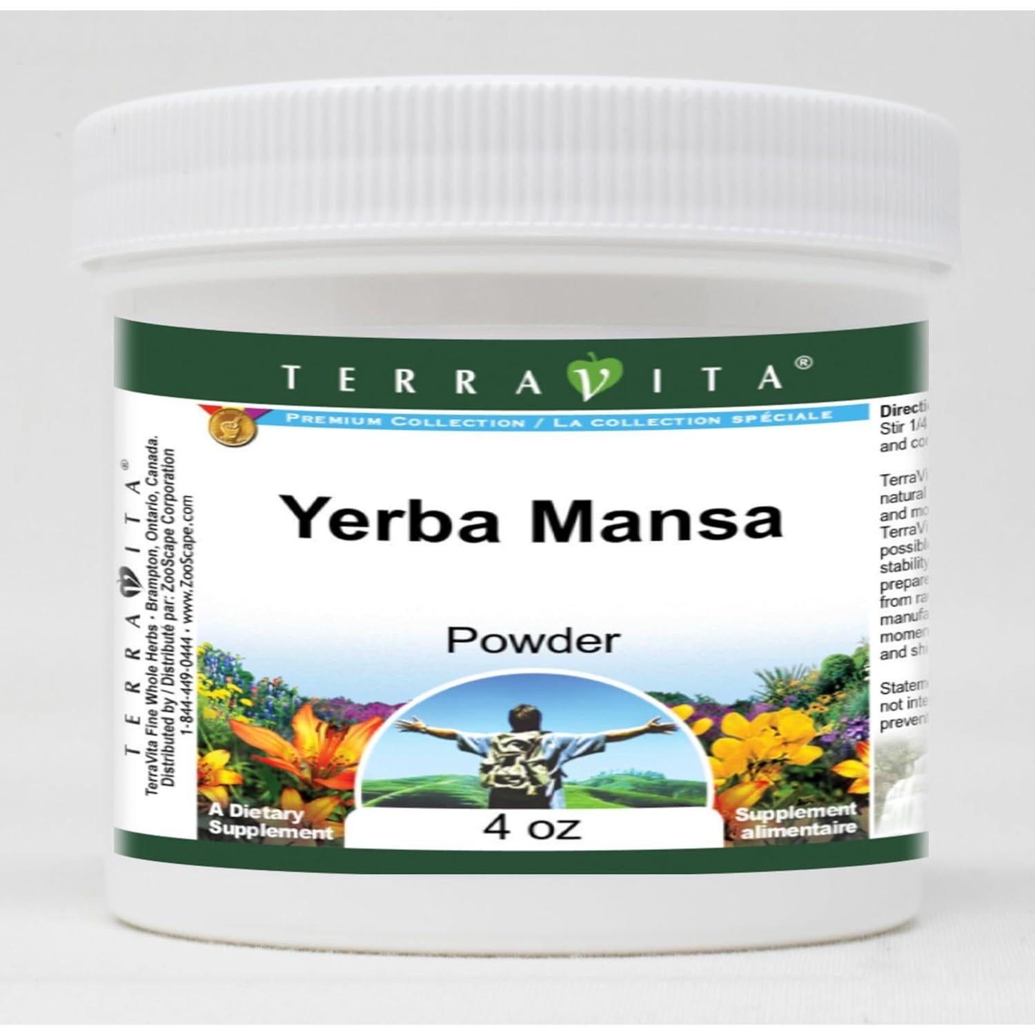 Yerba Mansa Polvo TerraVita 340 g - Paquete de 3
