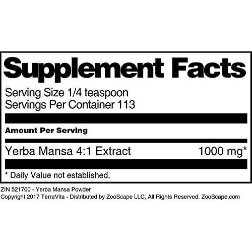 Yerba Mansa Polvo TerraVita 340 g - Paquete de 3