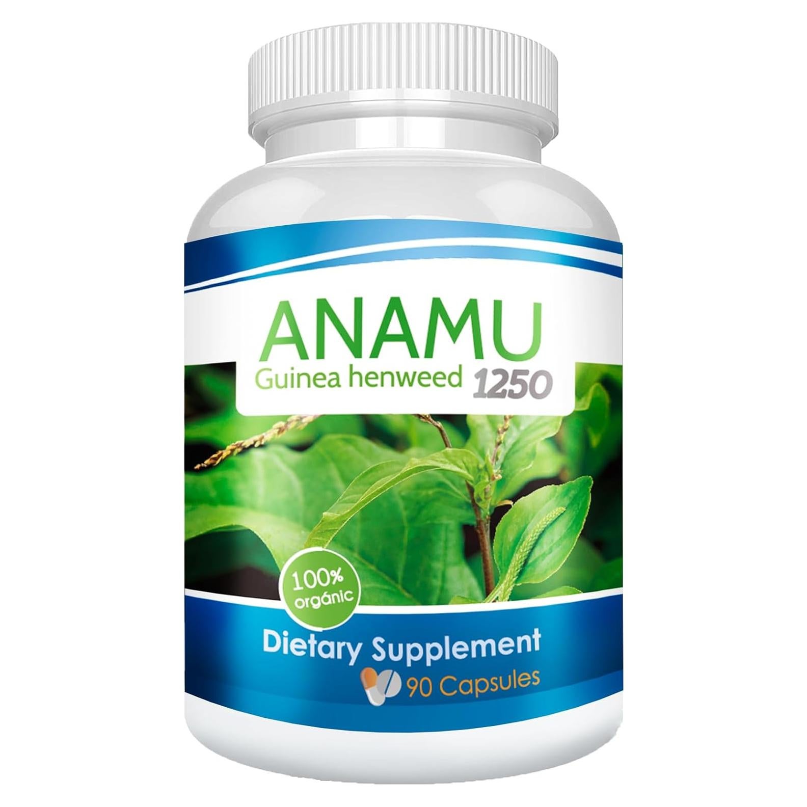 VITAMISAN Anamu 1250 mg Orgánico 90 Cápsulas Antioxidantes