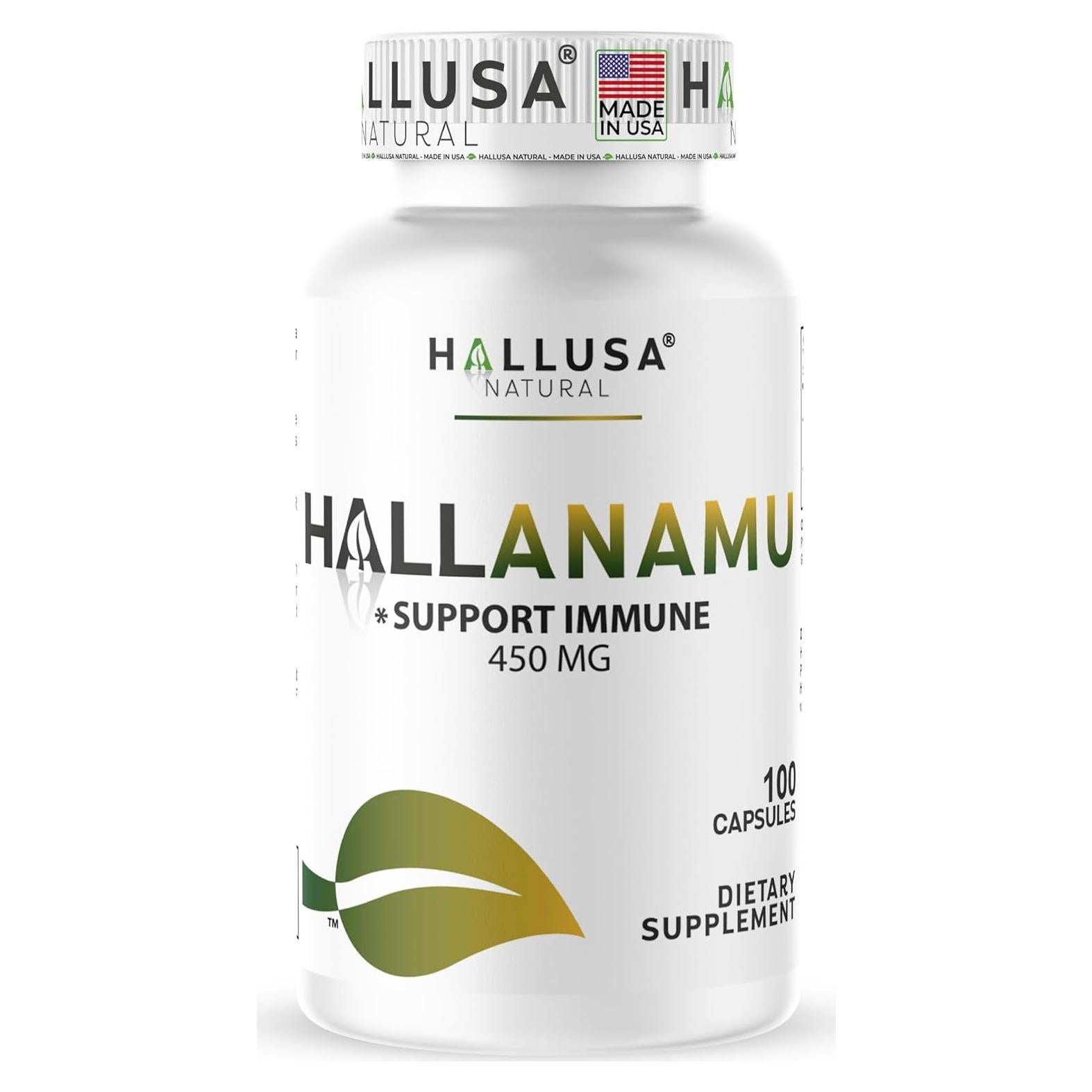 Cápsulas de Raíz de Anamu Hallusa 450 mg - 100 Unidades