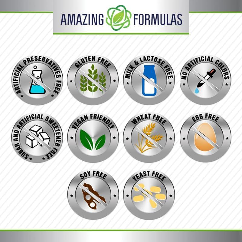 Suplemento de Semilla de Apio Amazing Formulas 1500 Mg 120 Cápsulas