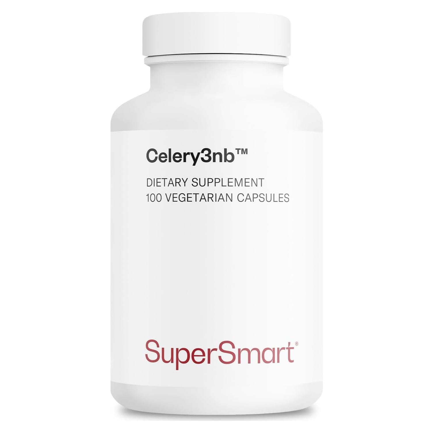 Suplemento Natural de Semilla de Apio Supersmart 100 Cápsulas