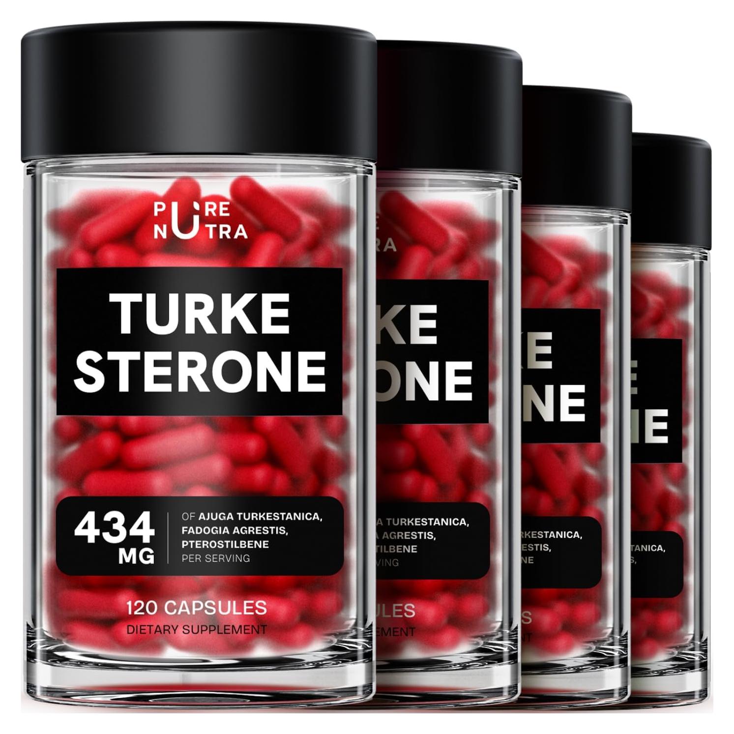 Suplemento de Turkesterona Orgánica HealMeal 120 Cápsulas