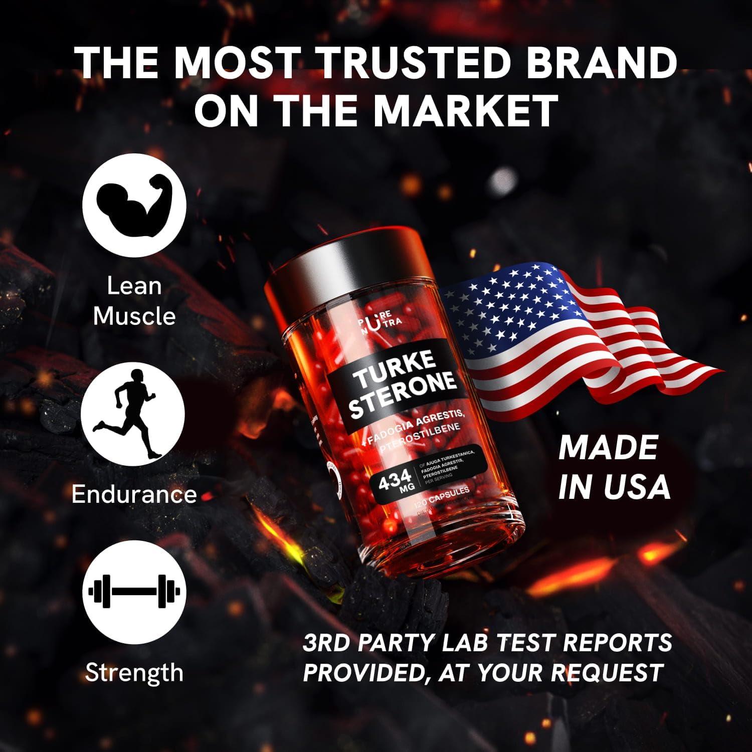 Suplemento de Turkesterona Orgánica HealMeal 120 Cápsulas