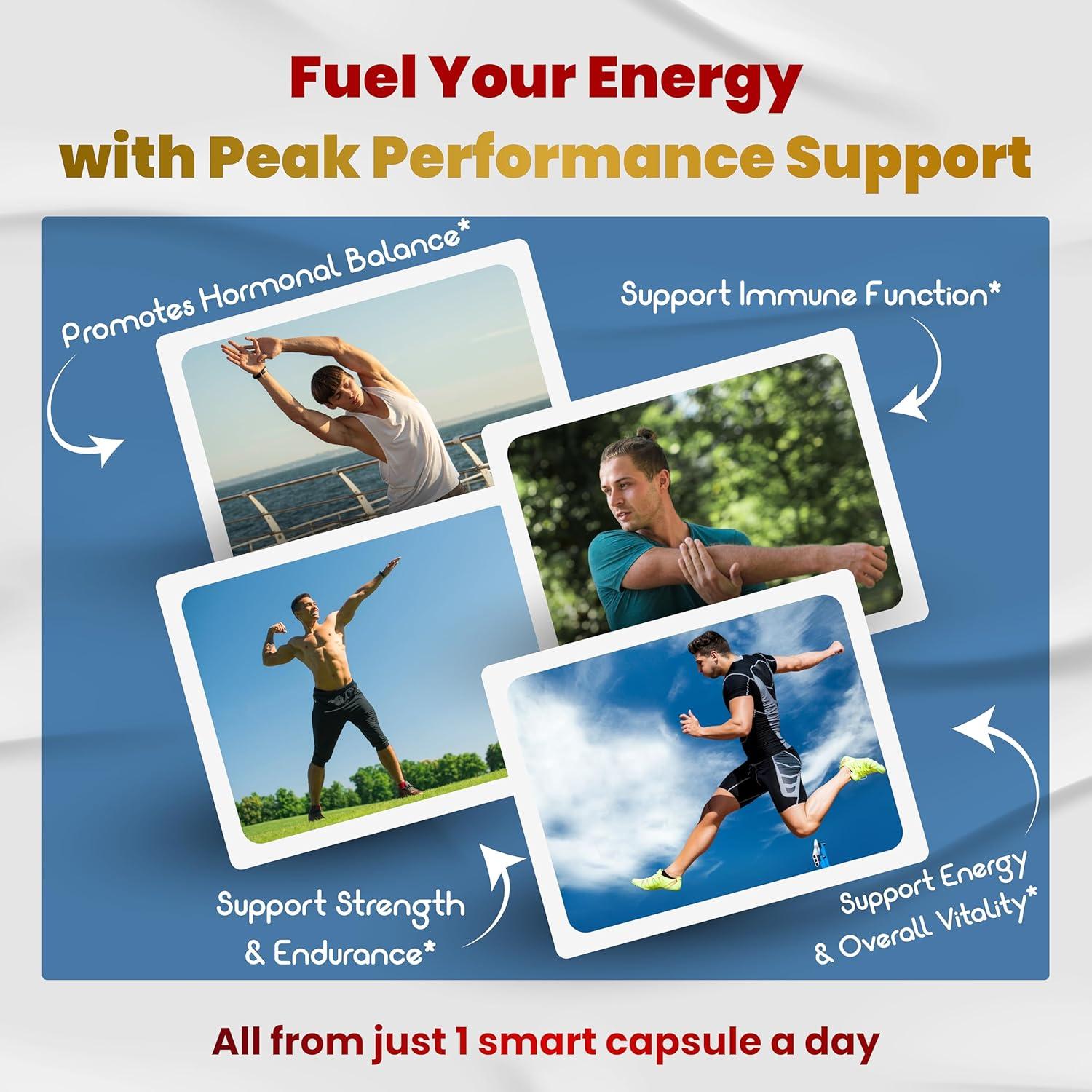 Suplemento Vegatot 6 en 1 Turkesterona 60 Cápsulas Energía