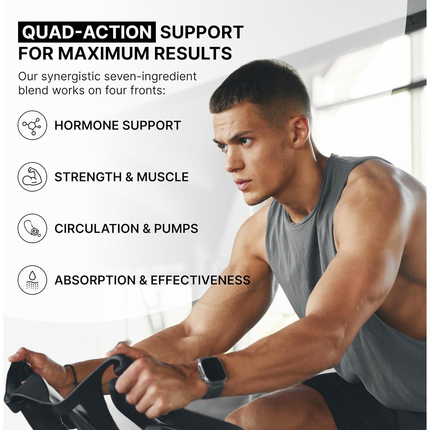 Suplemento DMoose Fadogia Agrestis - Testosterona y Fuerza 140g