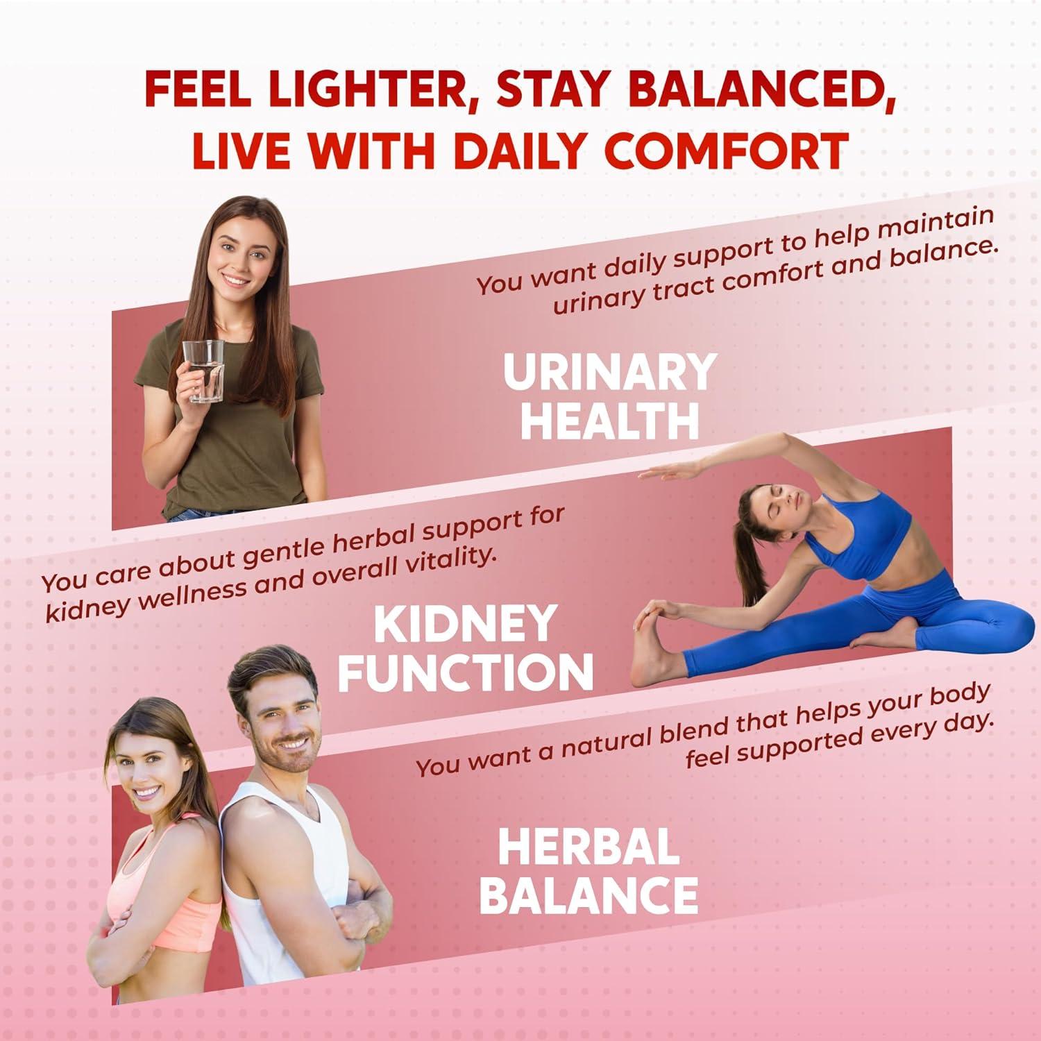 Suplemento Detox de Riñones PeakPury 150 Cápsulas - Arándano, Uva Ursi, Diente de León