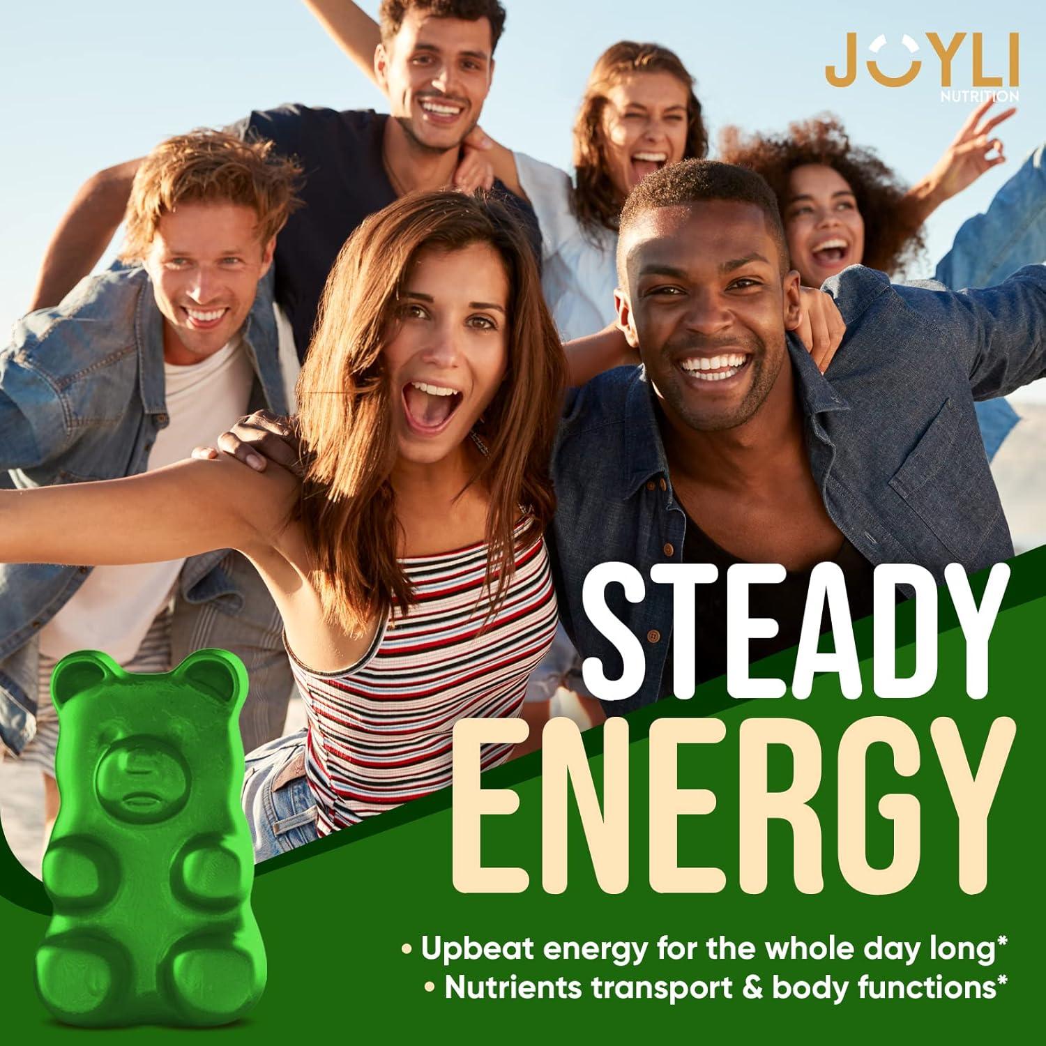 Gominolas de Musgo Marino JOYLI - Suplemento Vegano 60 Unidades