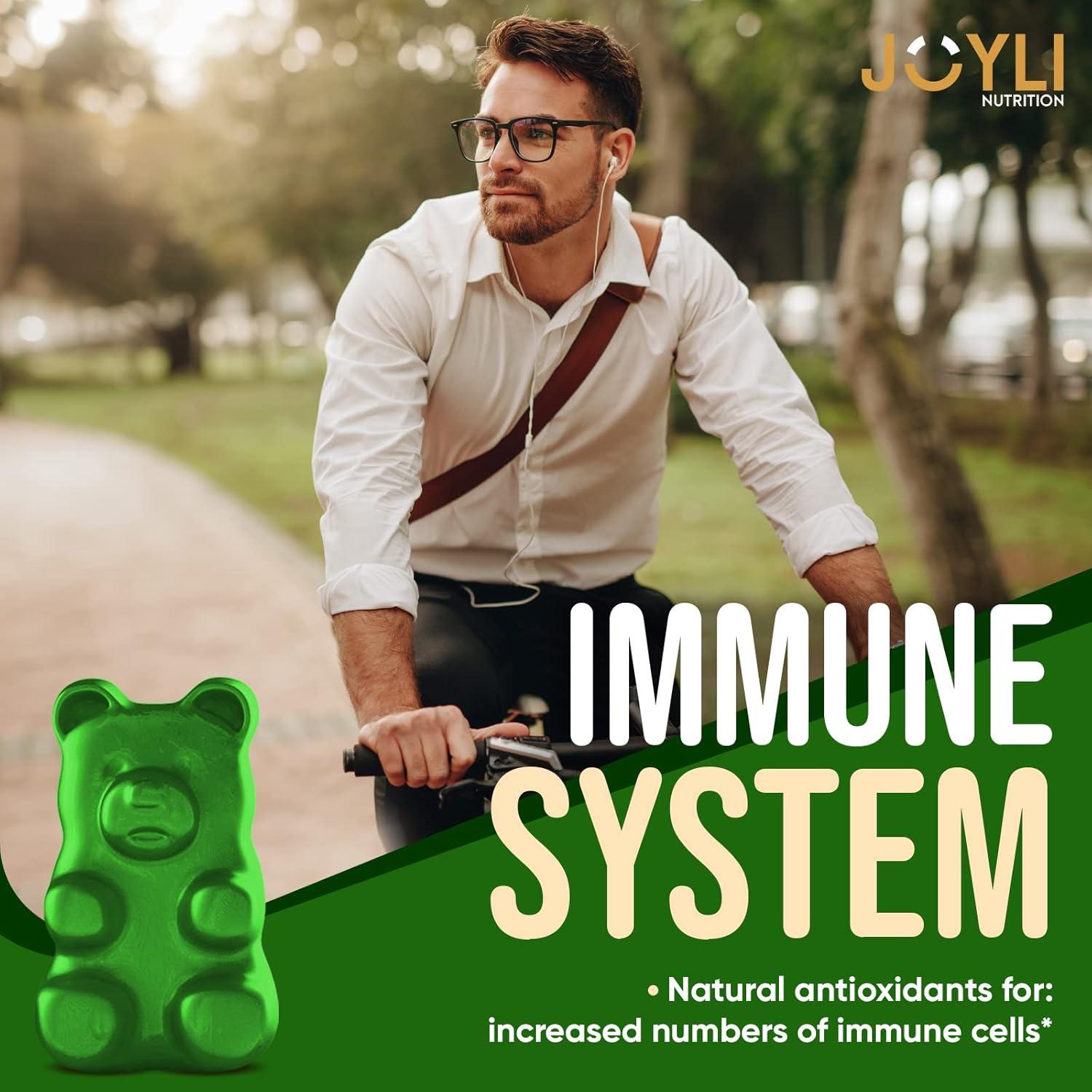 Gominolas de Musgo Marino JOYLI - Suplemento Vegano 60 Unidades