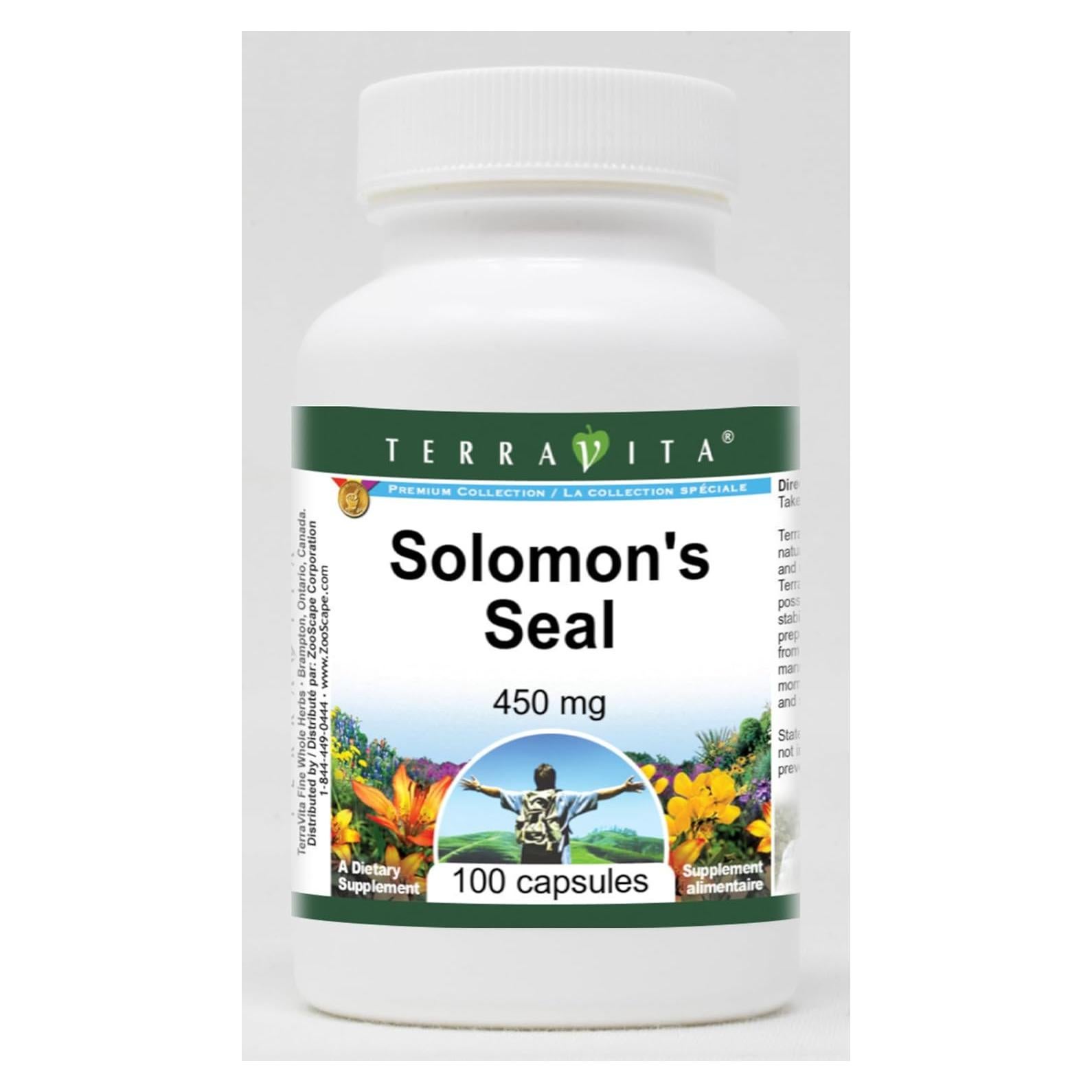 Sello de Salomón 450 mg - 100 Cápsulas TerraVita