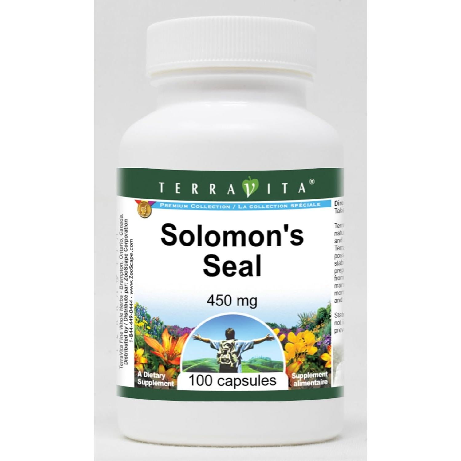 Sello de Salomón 450 mg - 100 Cápsulas TerraVita