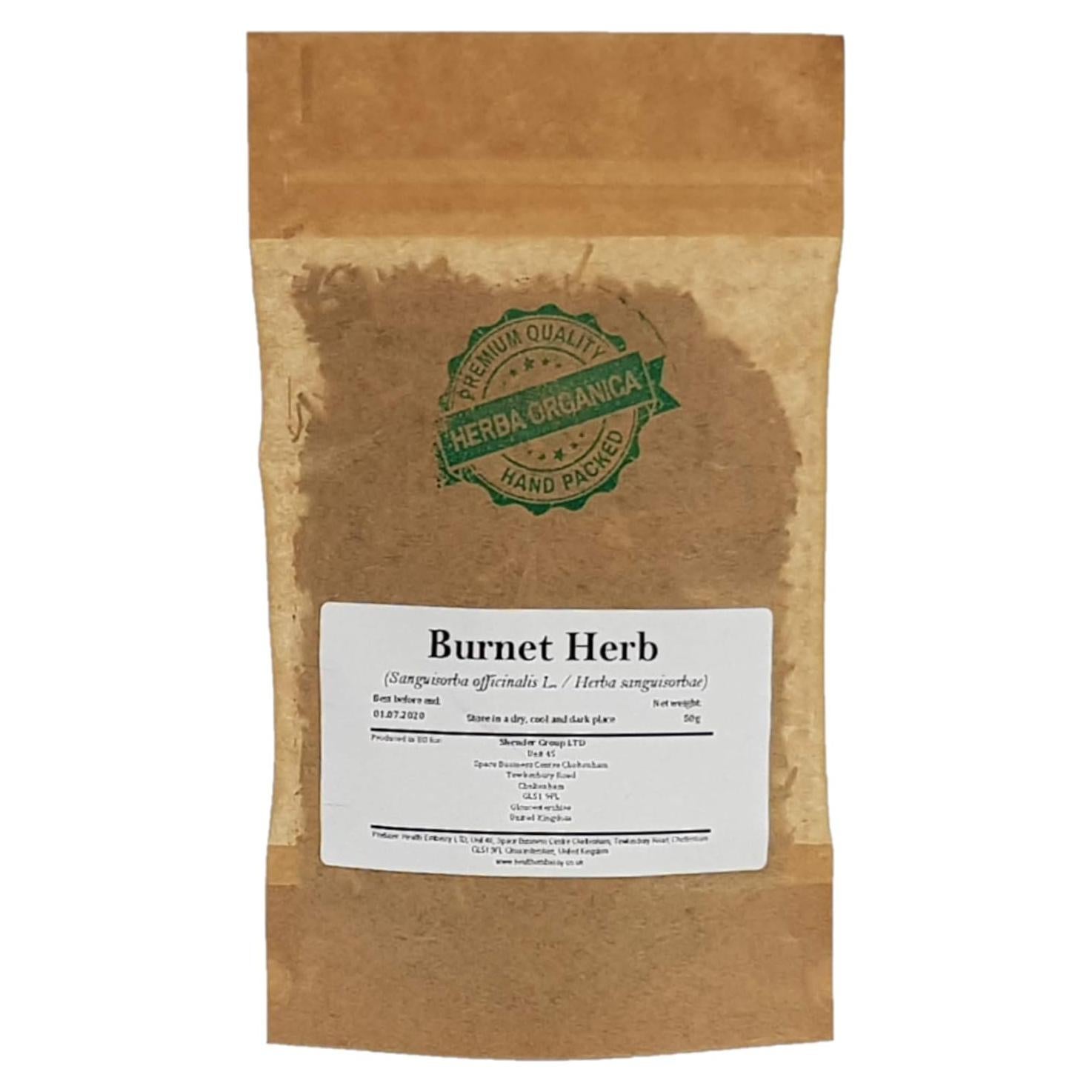 Hierba Orgánica Burnet 50g - Sanguisorba Officinalis L