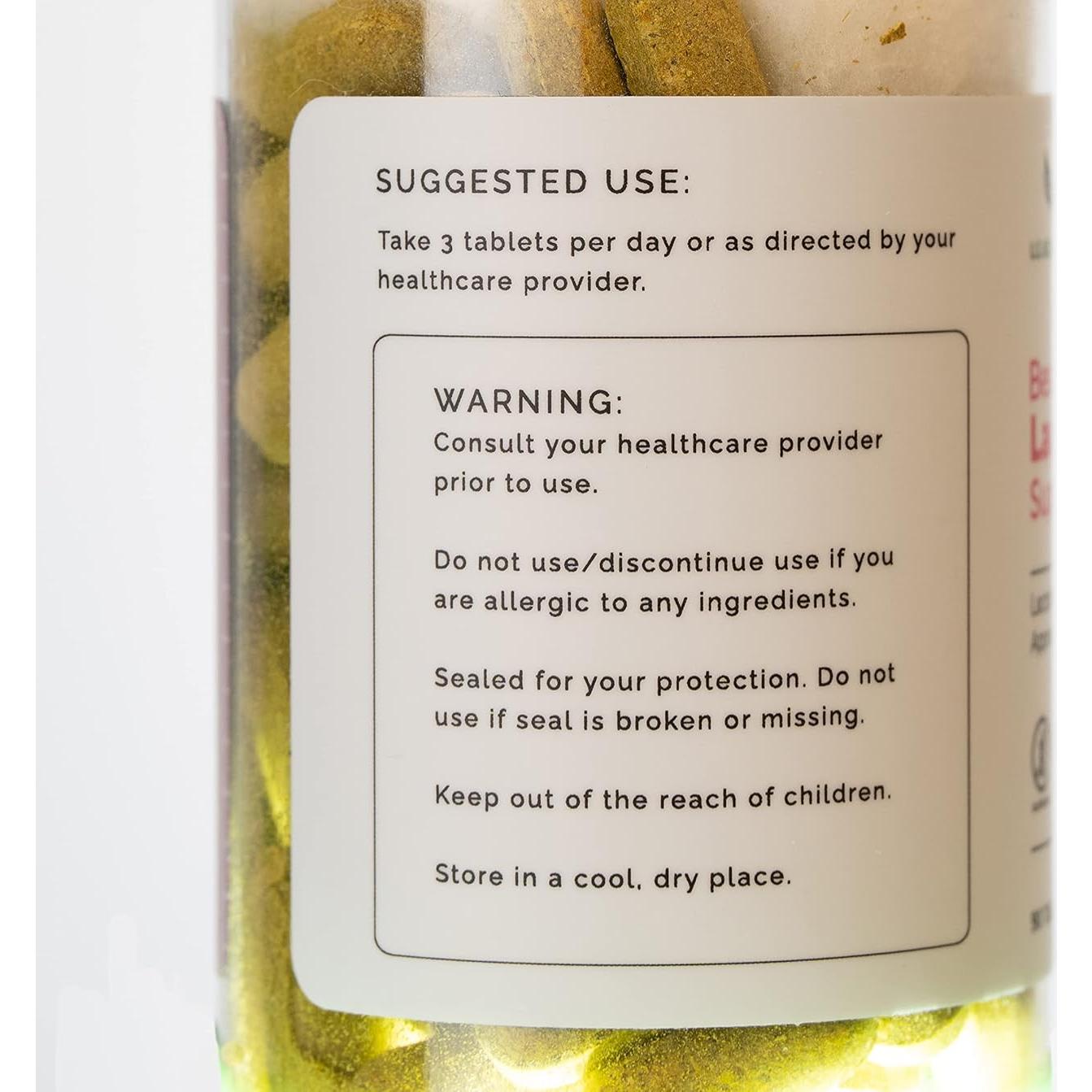 Suplemento de Lactancia Orgánico Rue de Cabra 60 Tabletas