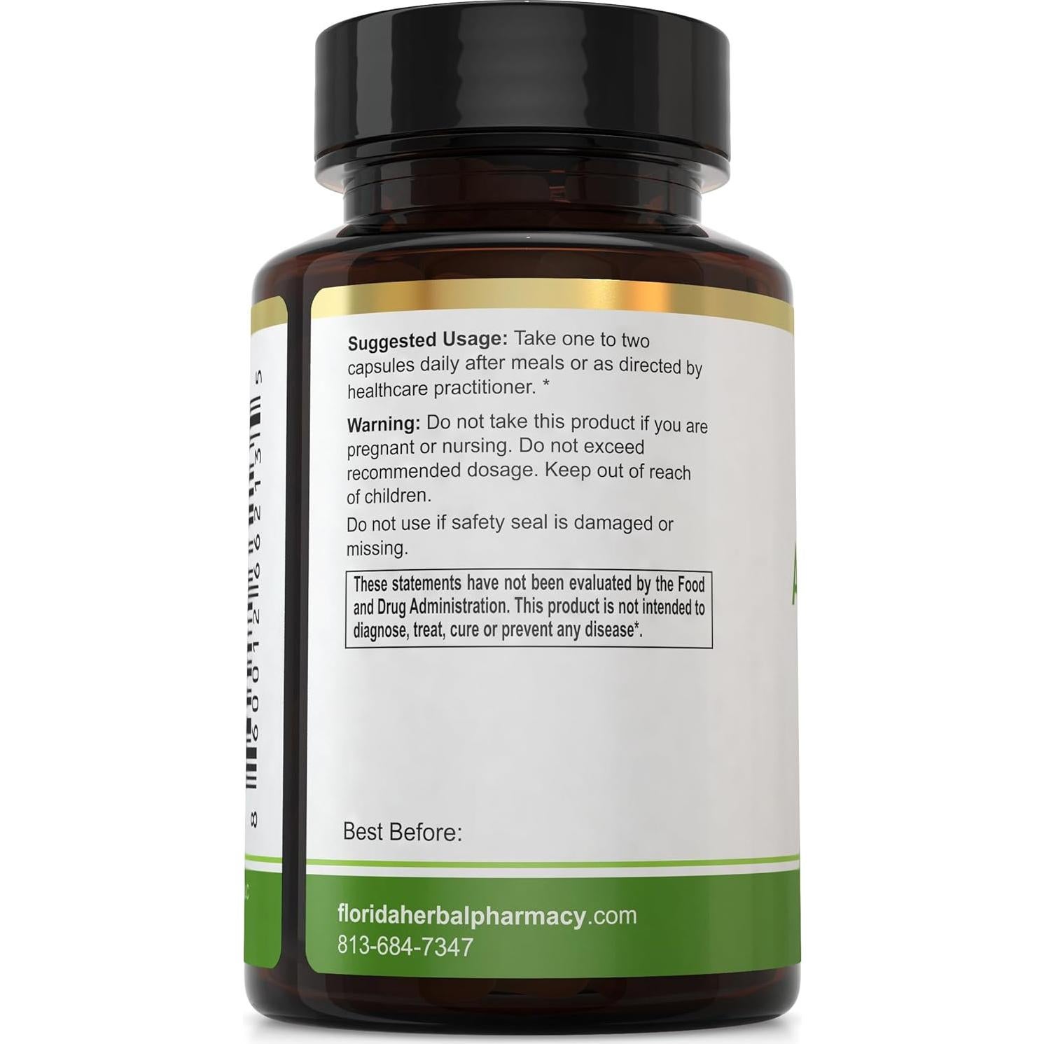 Cápsulas de Extracto de Aguacate 10:1 Farmacia Herbal 120 Uds