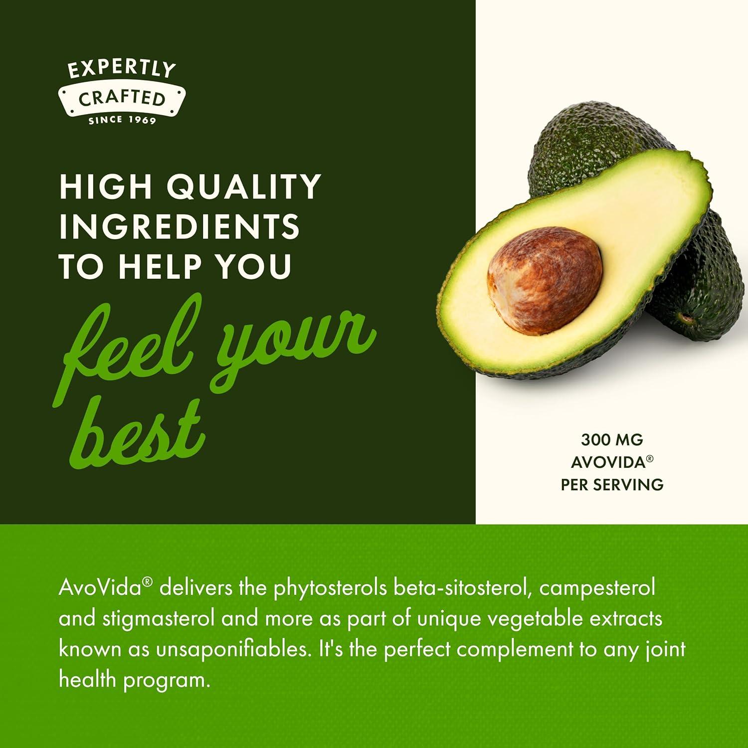 Suplemento Articulaciones Swanson AvoVida 60 Cápsulas 300mg