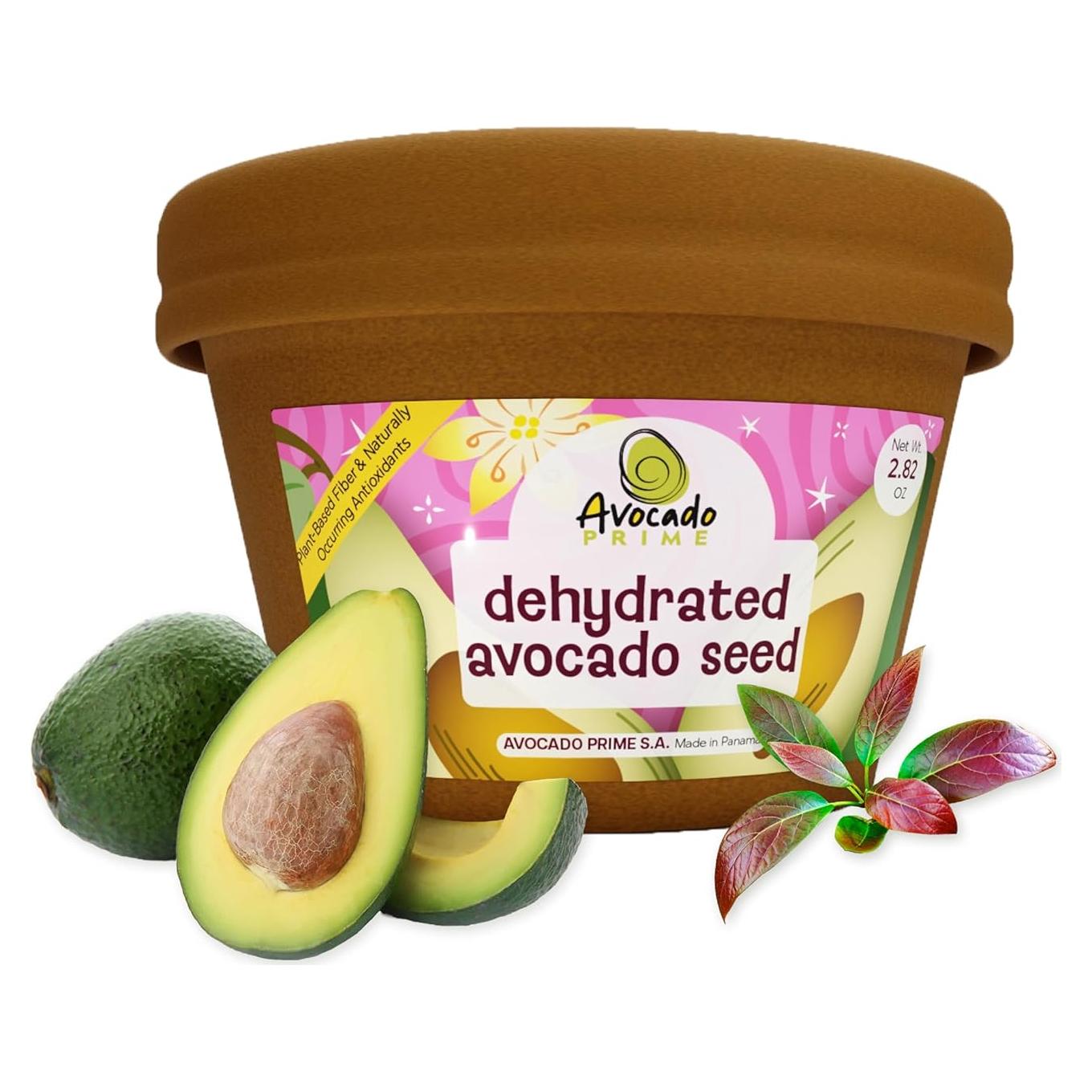 Polvo de Semilla de Aguacate Orgánico 80g - Superalimento Natural