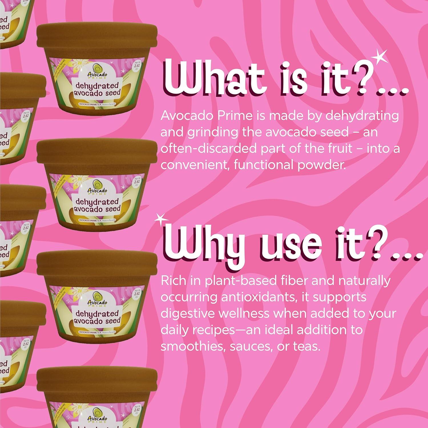 Polvo de Semilla de Aguacate Orgánico 80g - Superalimento Natural