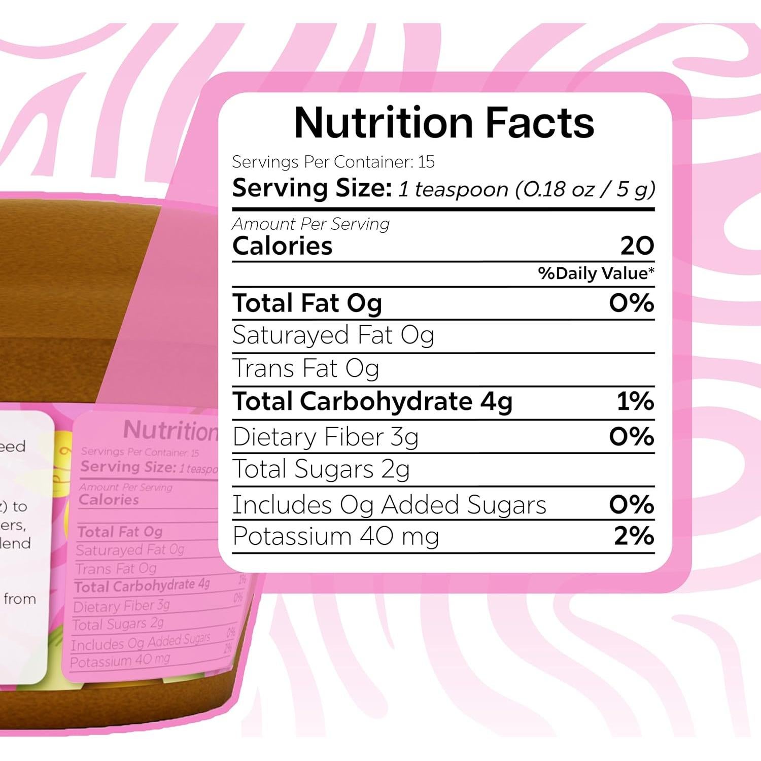 Polvo de Semilla de Aguacate Orgánico 80g - Superalimento Natural