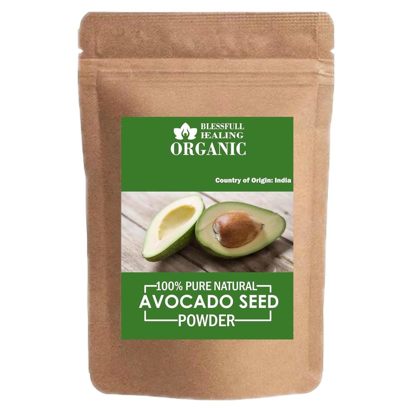 Polvo de Semilla de Aguacate Orgánico Blessfull Healing 200g
