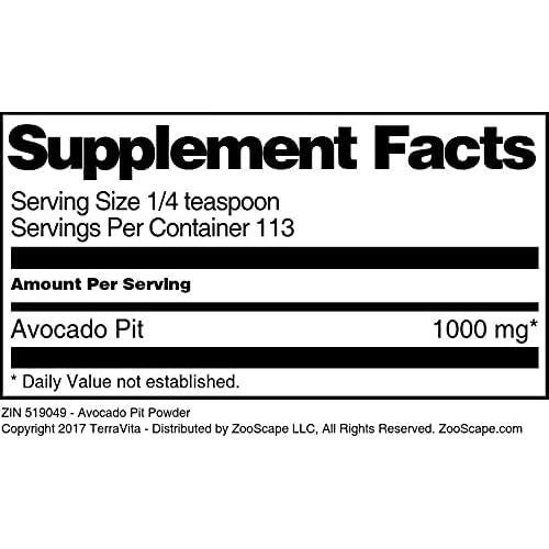 Polvo de Hueso de Aguacate TerraVita 113 g Sin Rellenos