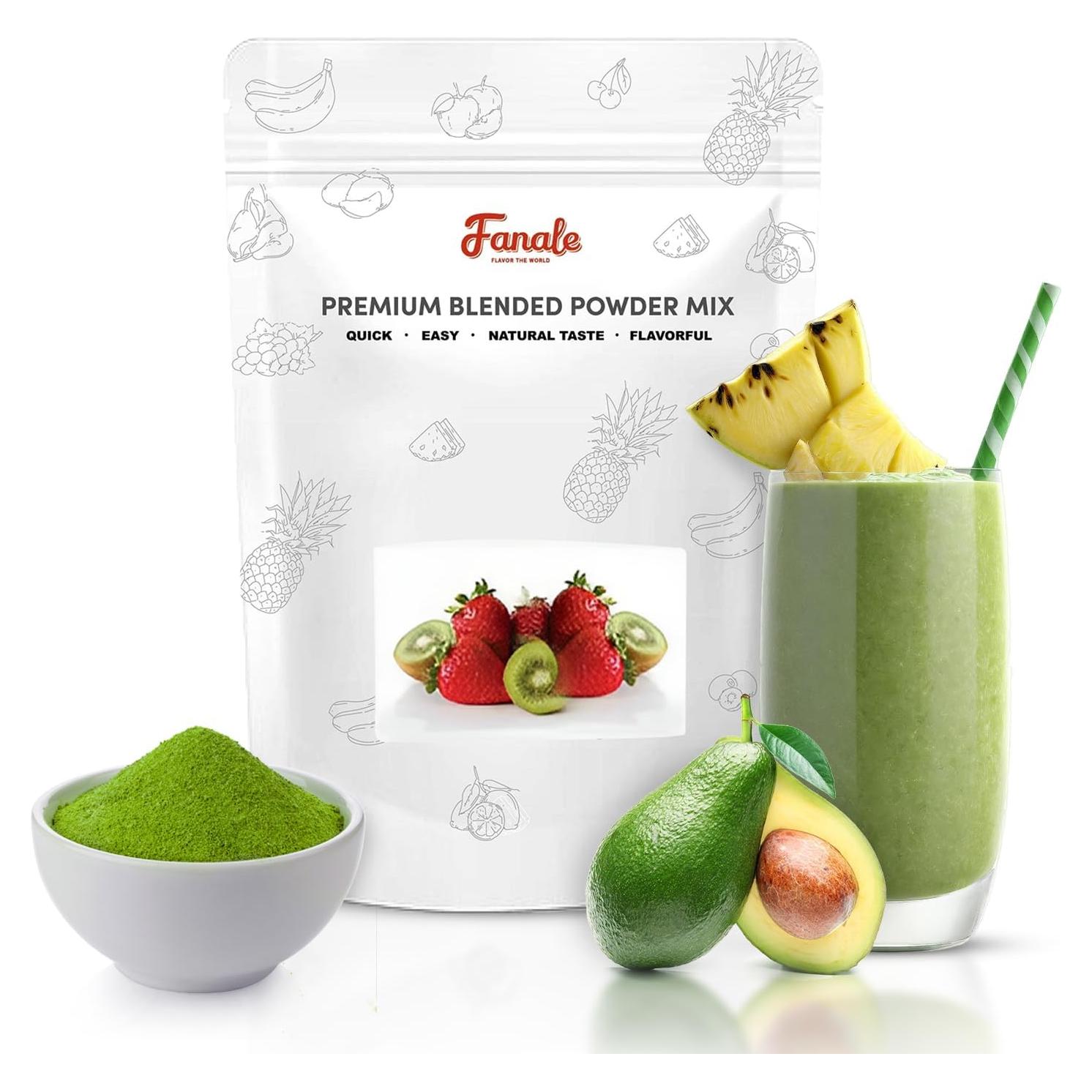 Polvo Saborizante de Té de Burbuja Aguacate Fanale 1 kg