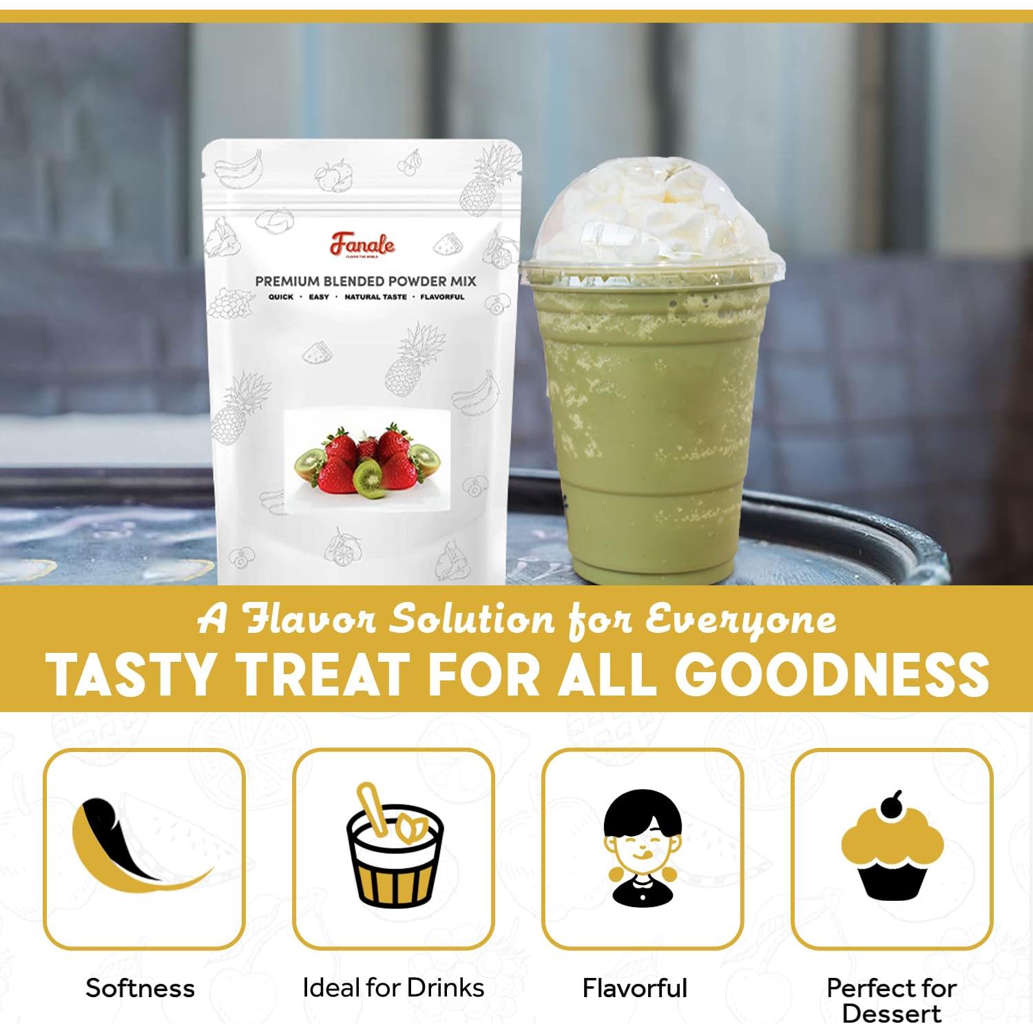 Polvo Saborizante de Té de Burbuja Aguacate Fanale 1 kg