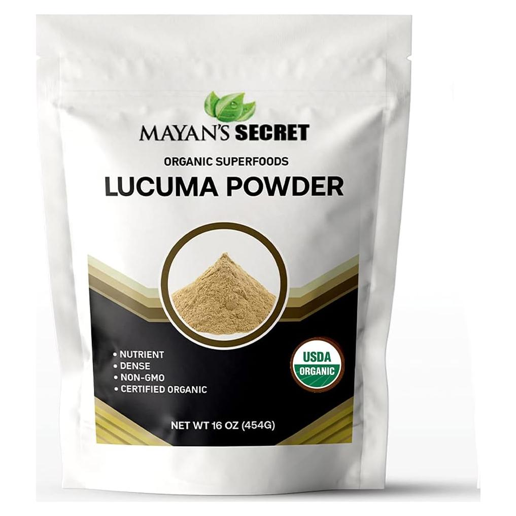 Polvo de Lucuma Orgánico Mayan's Secret 453.6 g - Superalimento