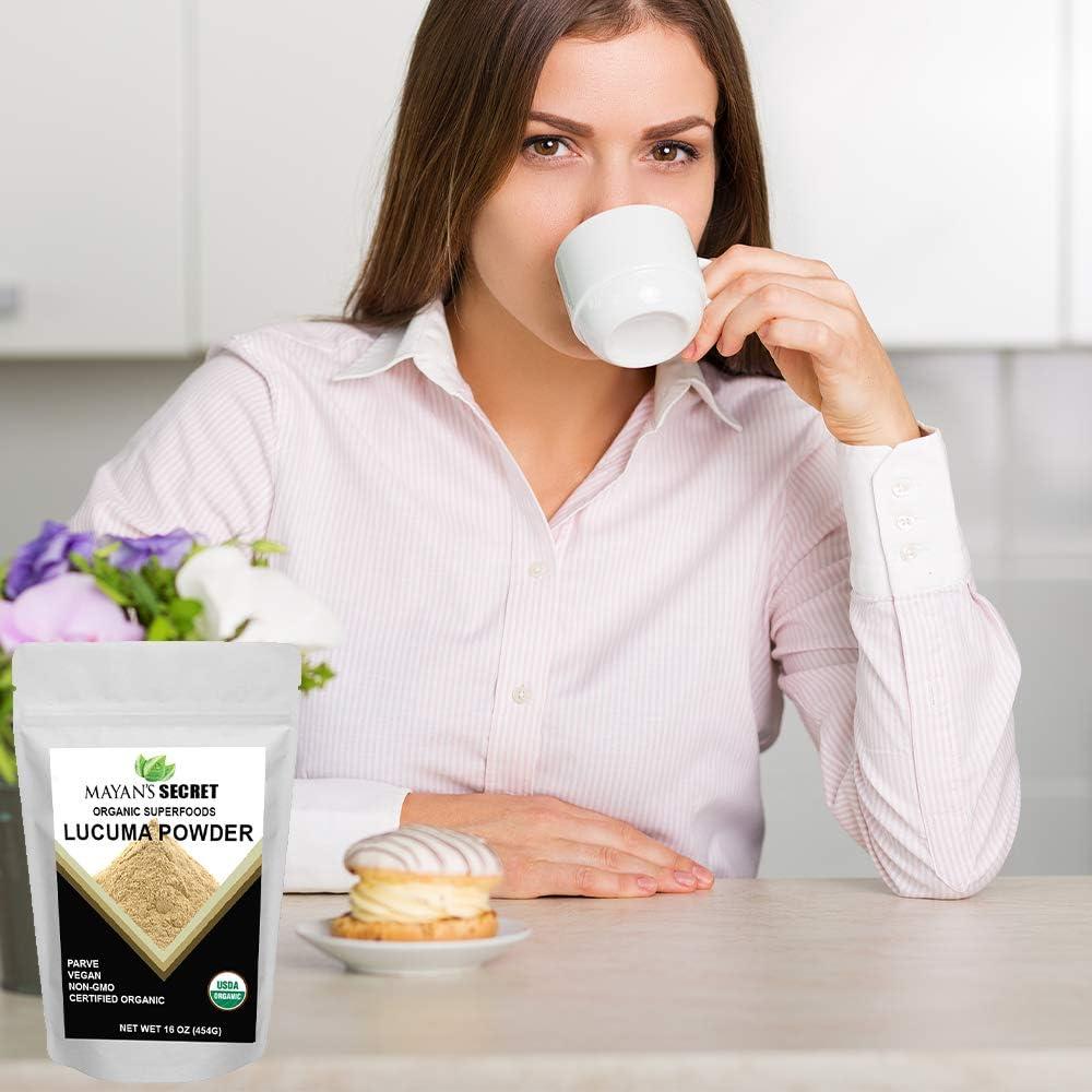 Polvo de Lucuma Orgánico Mayan's Secret 453.6 g - Superalimento