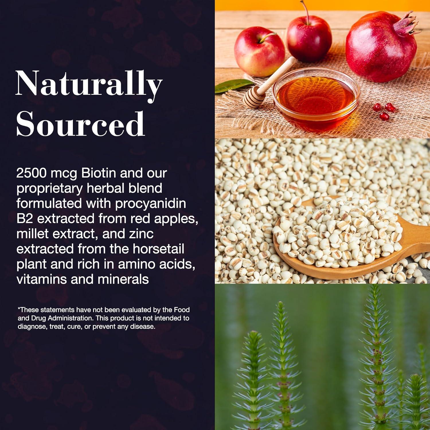 Gomitas para Volumen del Cabello New Nordic 2500 mcg Biotina 60 Unidades