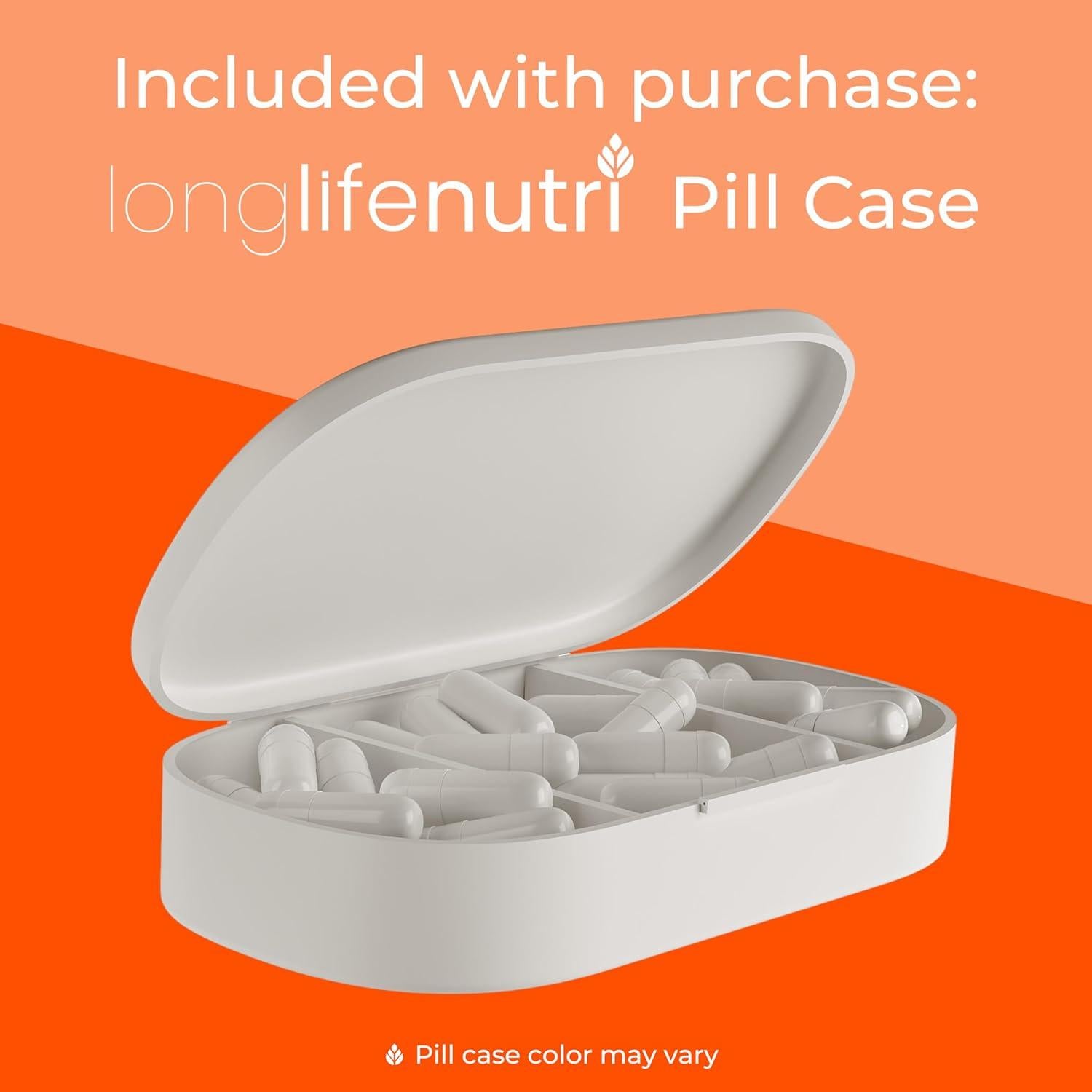 Extracto de Albaricoque LongLifeNutri 1000mg 180 Cápsulas Veganas