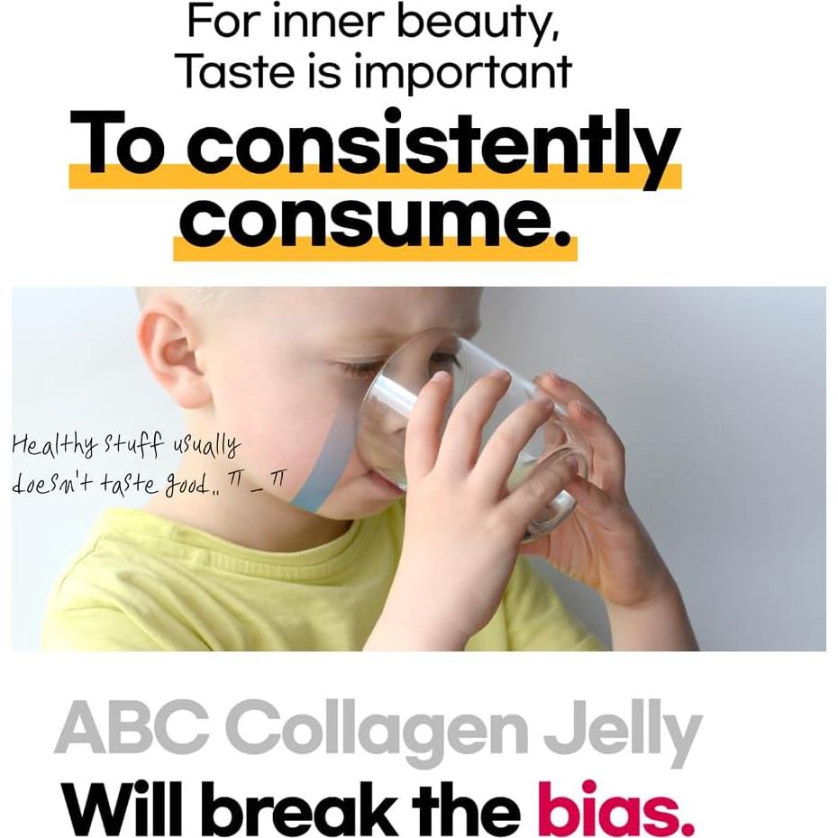 Gelatina de Colágeno Marino ABC con Jugo de Manzana 340g