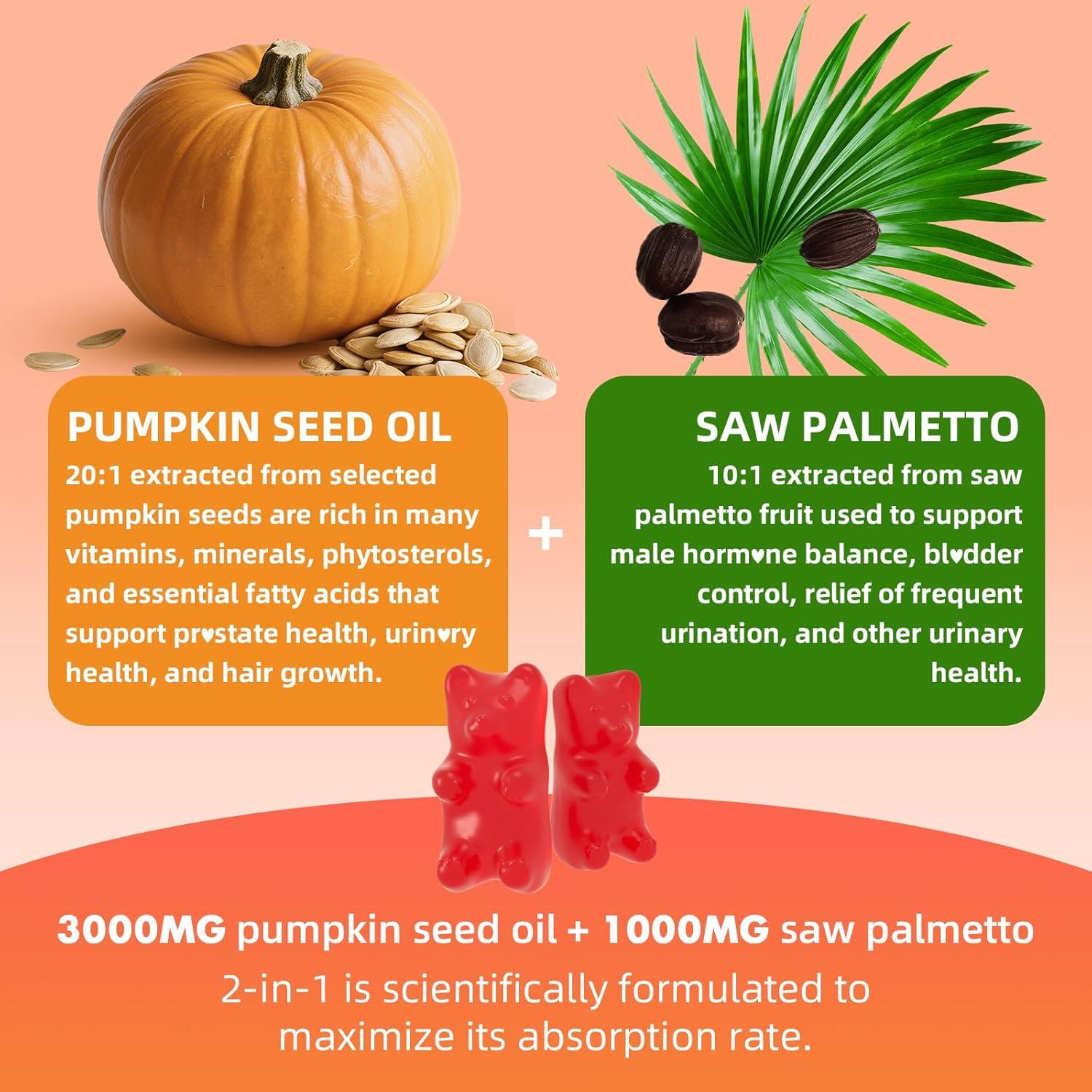 Gomitas de Aceite de Semilla de Calabaza GrnLife 120 Unidades