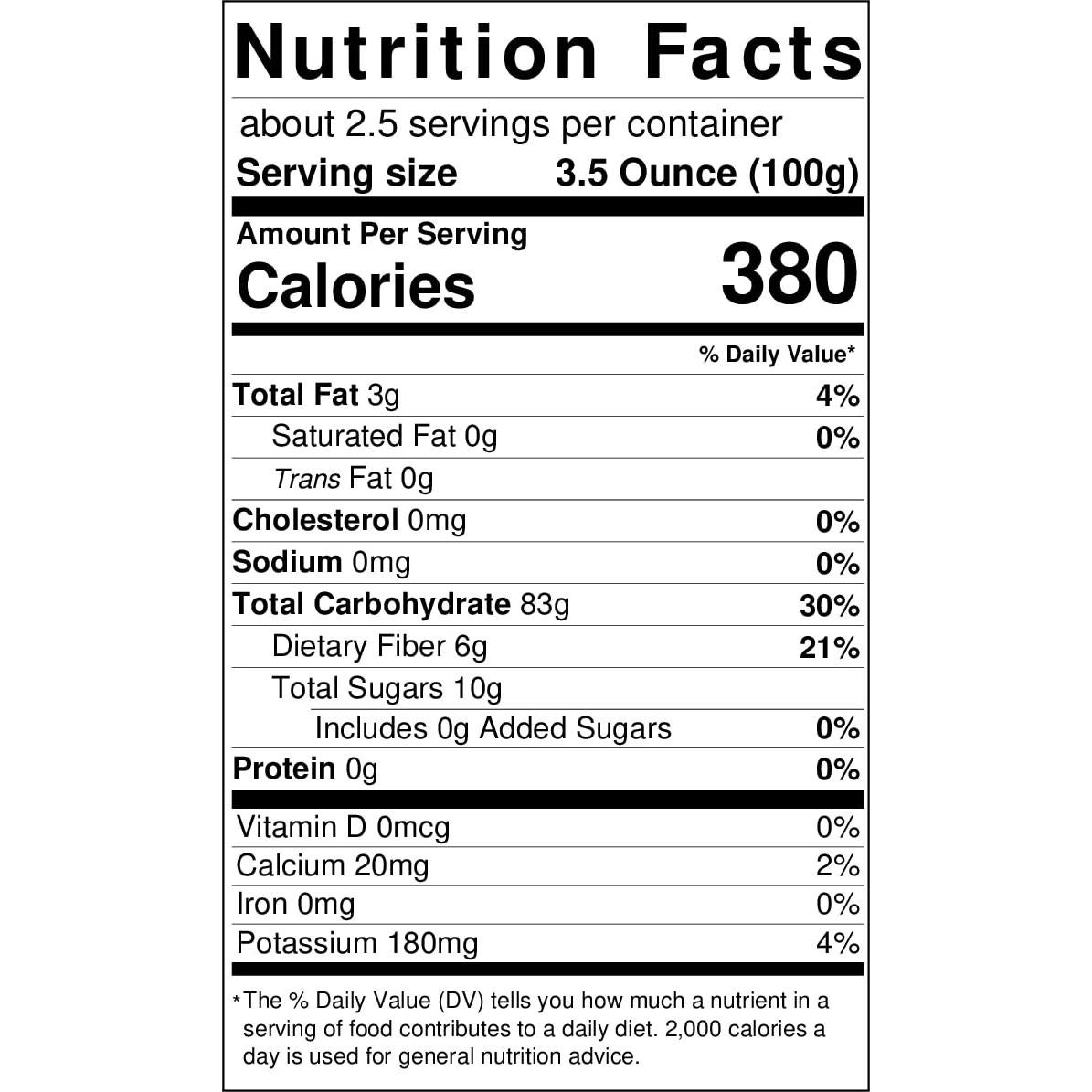 Polvo de Pera Liofilizado Cape Crystal 227g Orgánico Sin Azúcar