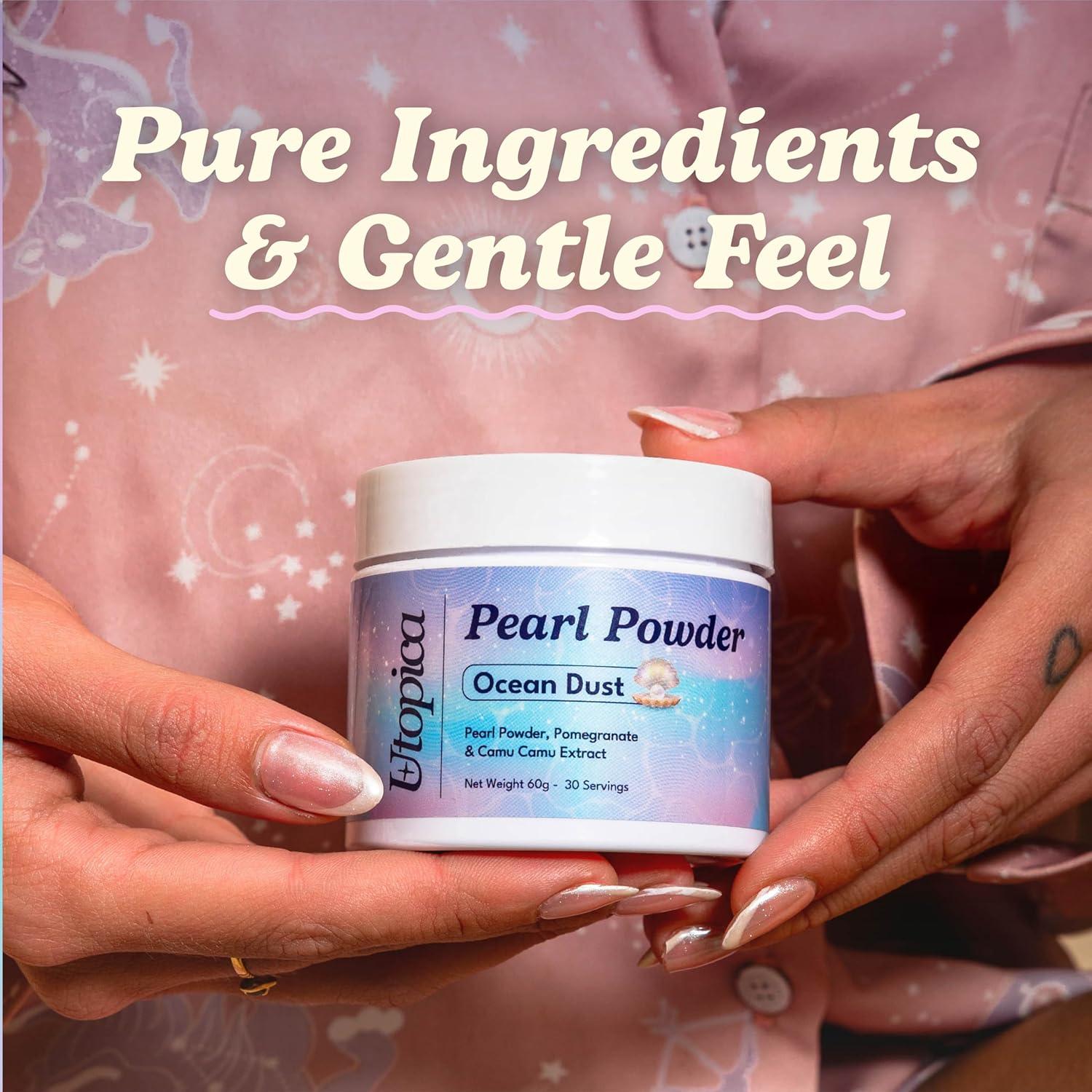 Polvo de Perlas Utopica 60g - Antioxidante para Piel Radiante