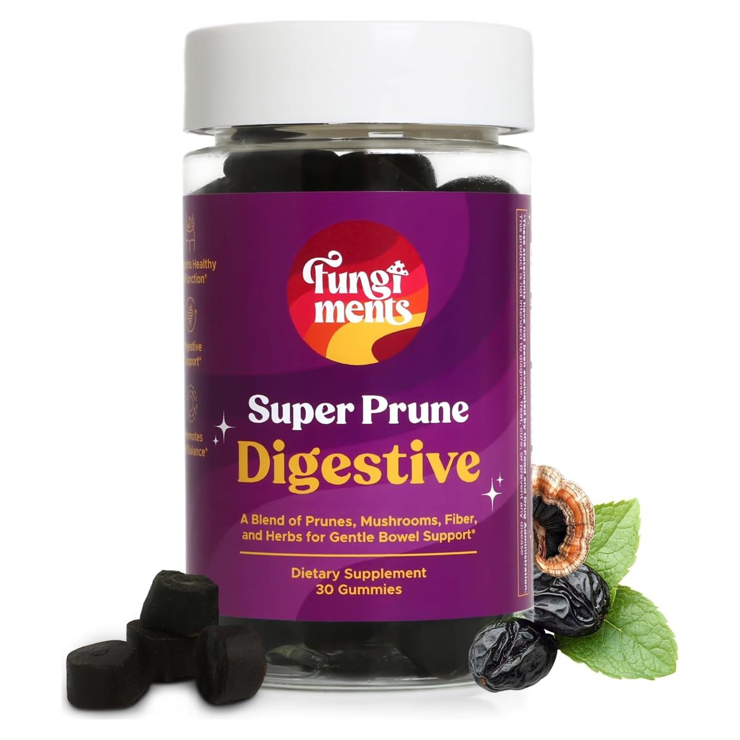 Suplemento de Hongos Super Prune Nutra Gummy 30 Gominolas