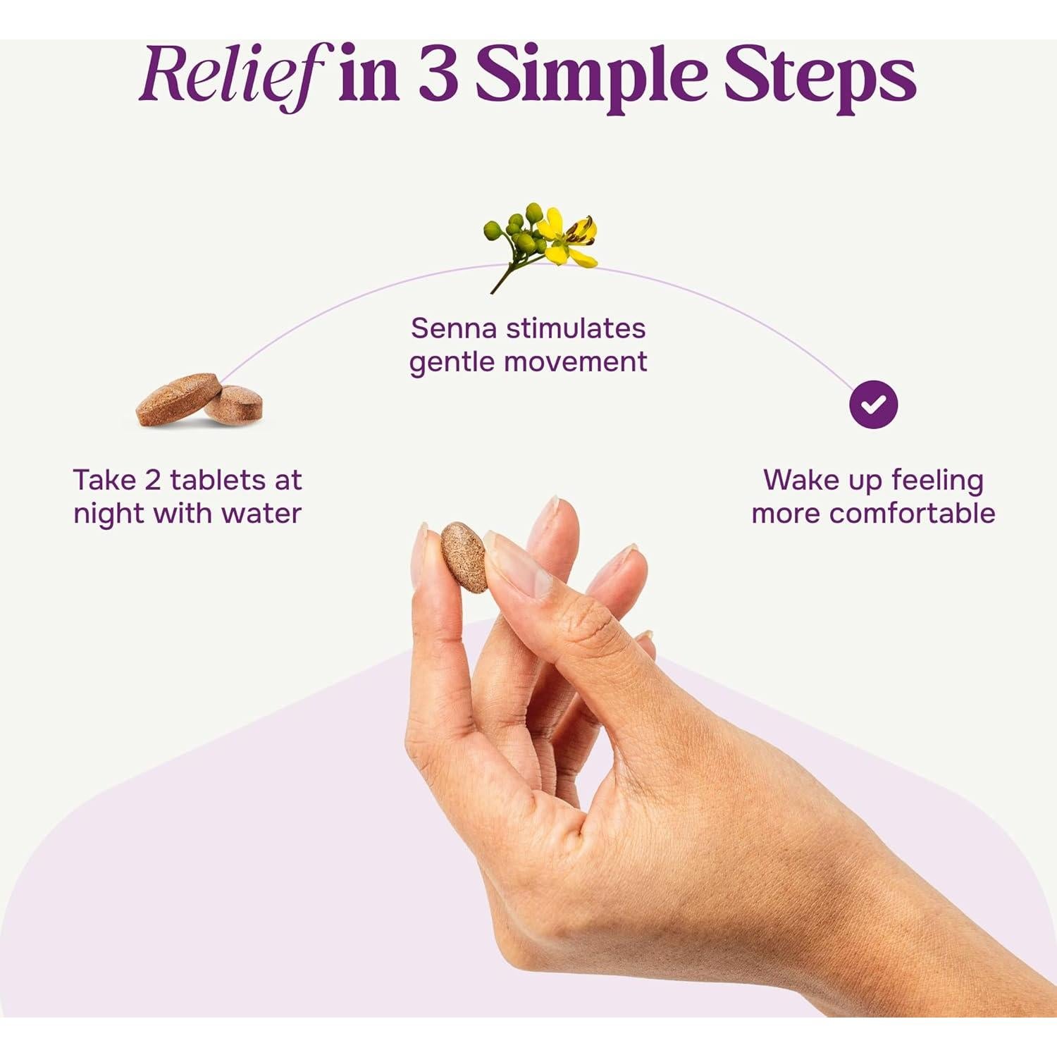 Tabletas Laxantes Prunelax - 120 Tabletas con Senna Extra