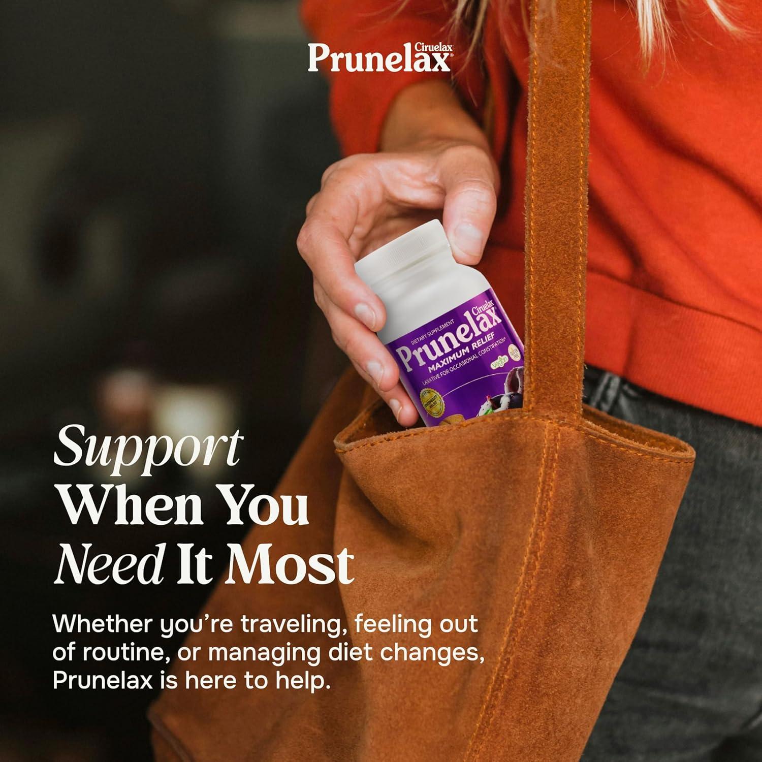 Tabletas Laxantes Prunelax - 120 Tabletas con Senna Extra