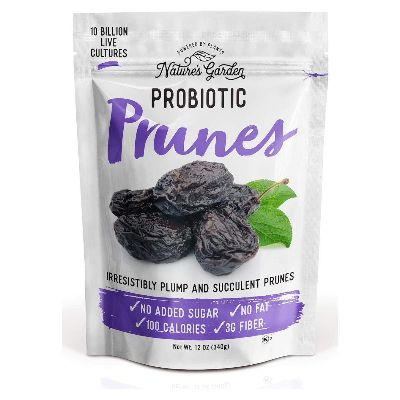 Ciruelas Secas Probioticas Nature's Garden 340g