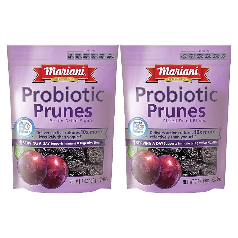 Ciruelas Pruinadas Probióticas RLP - 2 Paquetes de 170 g