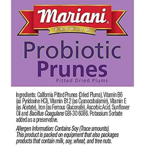 Ciruelas Pruinadas Probióticas RLP - 2 Paquetes de 170 g